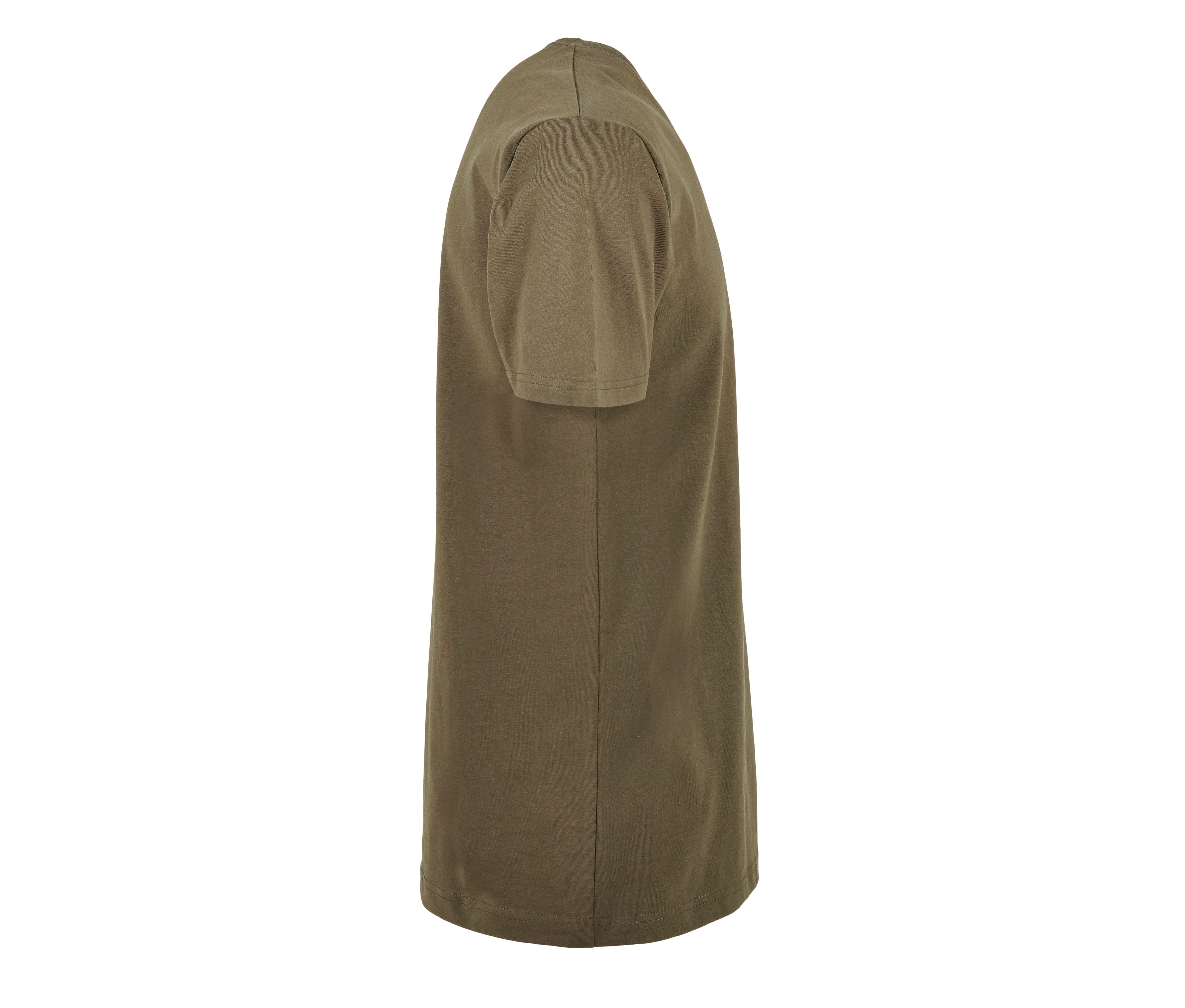 Tee-Shirt Col Rond - Olive