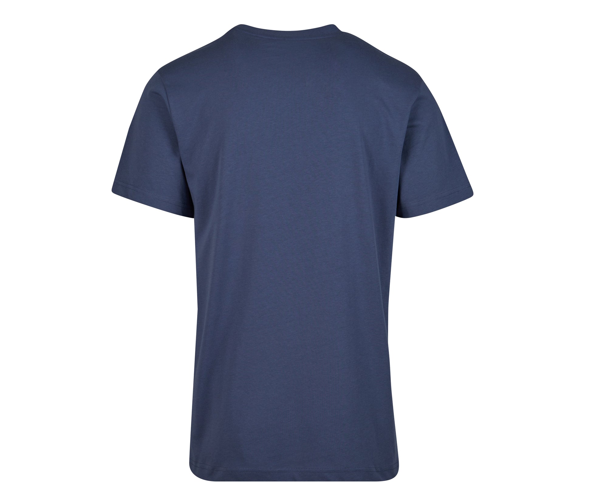 Tee-Shirt Col Rond - Vintage Blue
