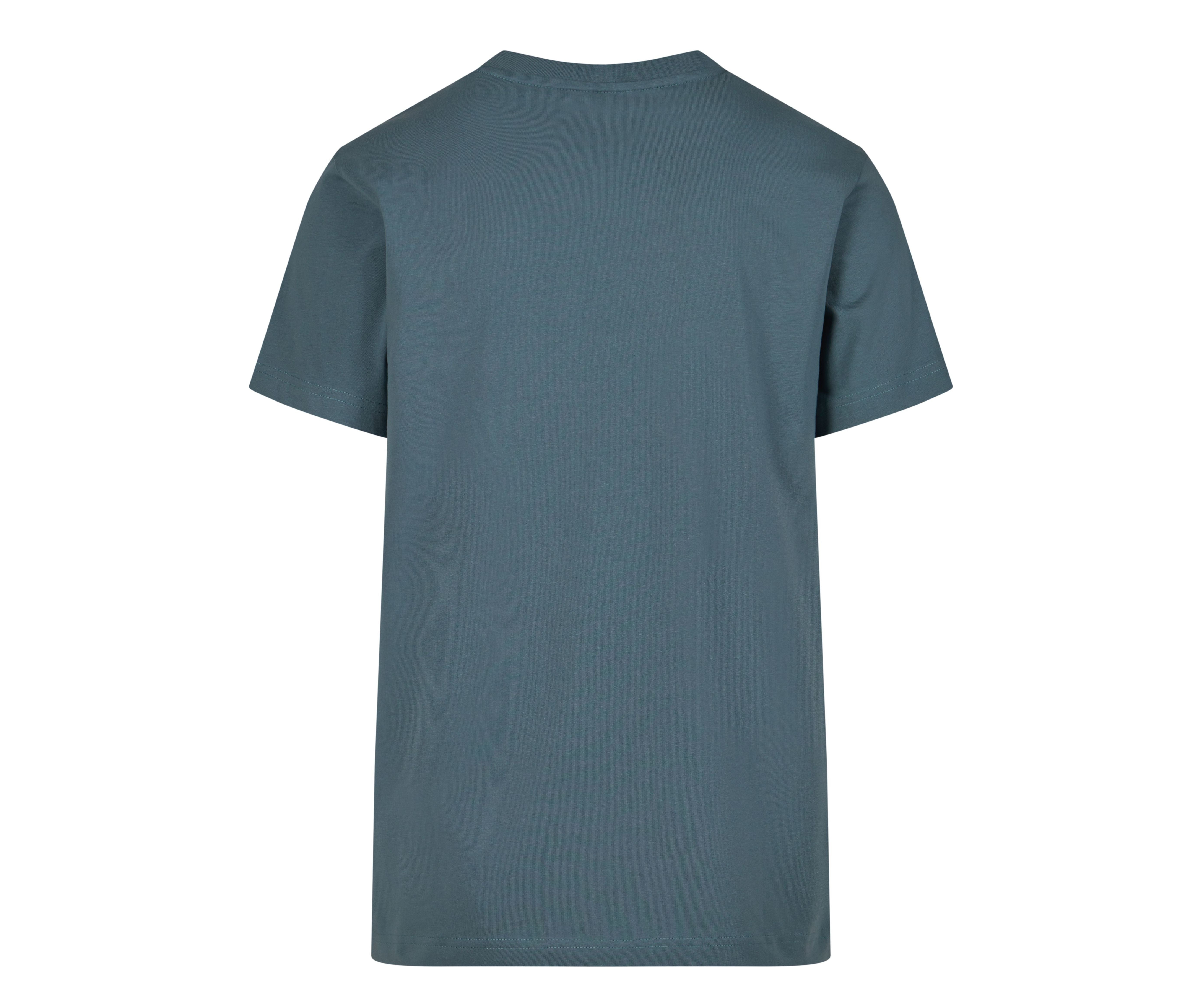 Tee-Shirt Col Rond - Dusty Blue