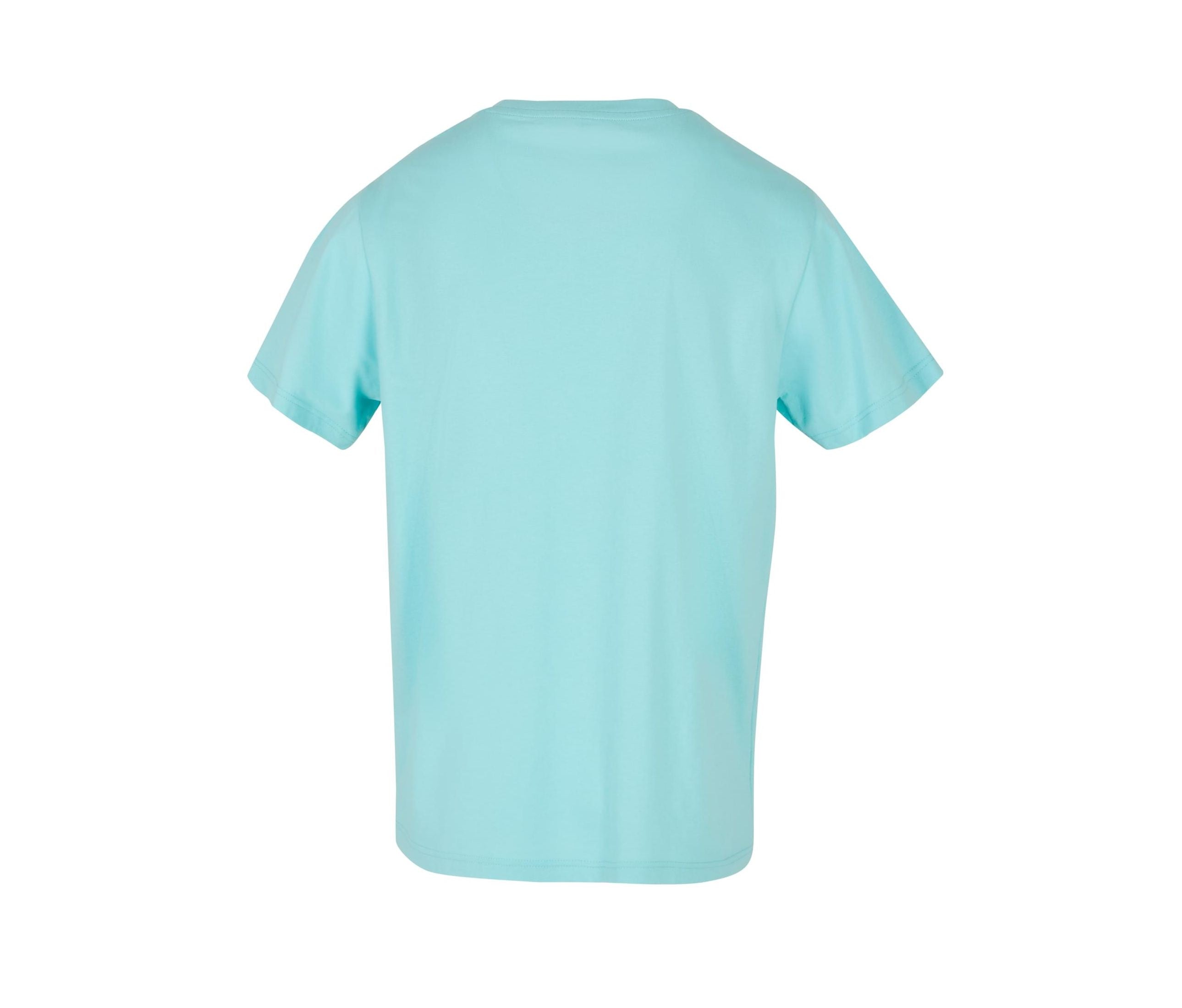 Tee-Shirt Col Rond - Beryl Blue