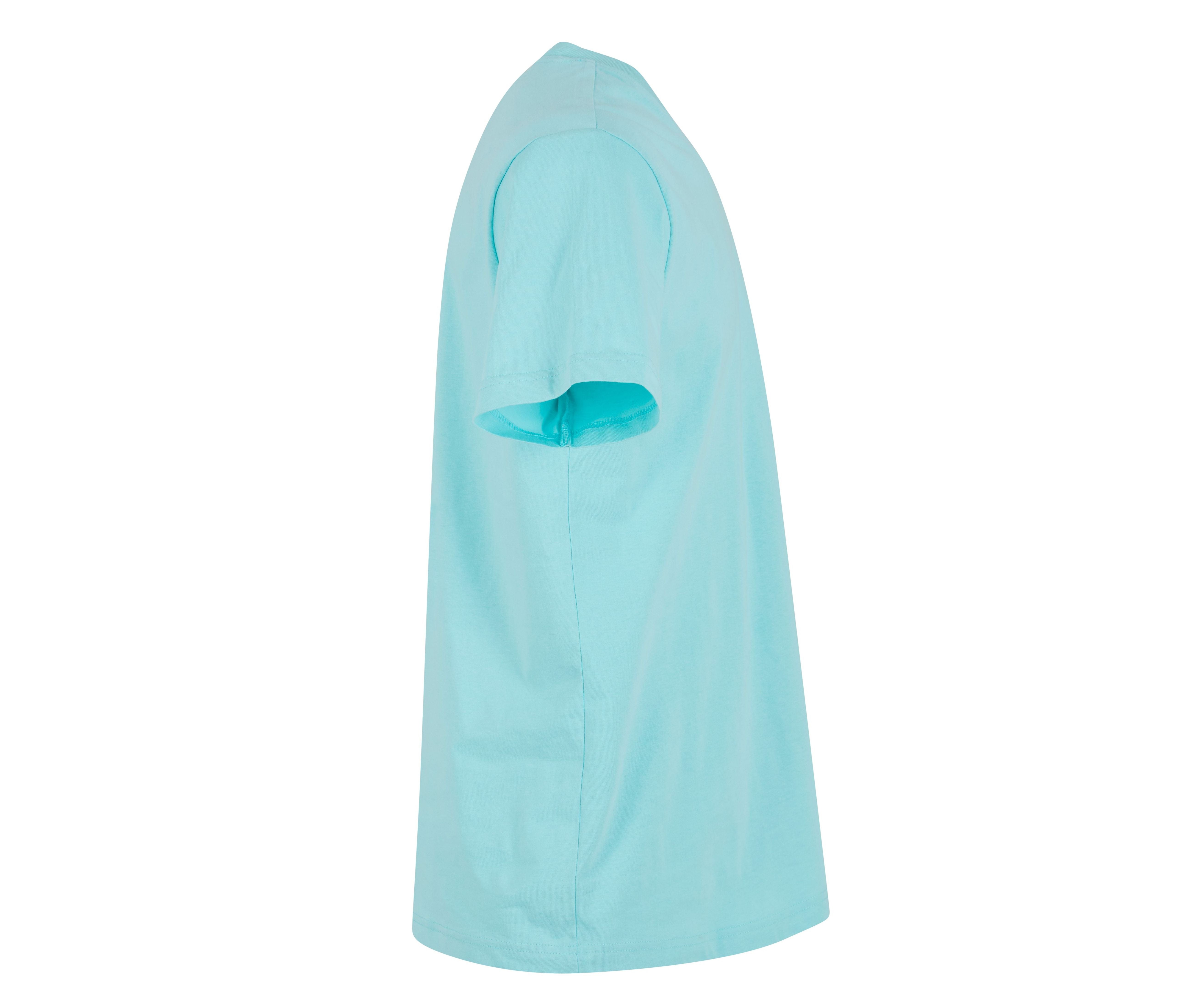 Tee-Shirt Col Rond - Beryl Blue