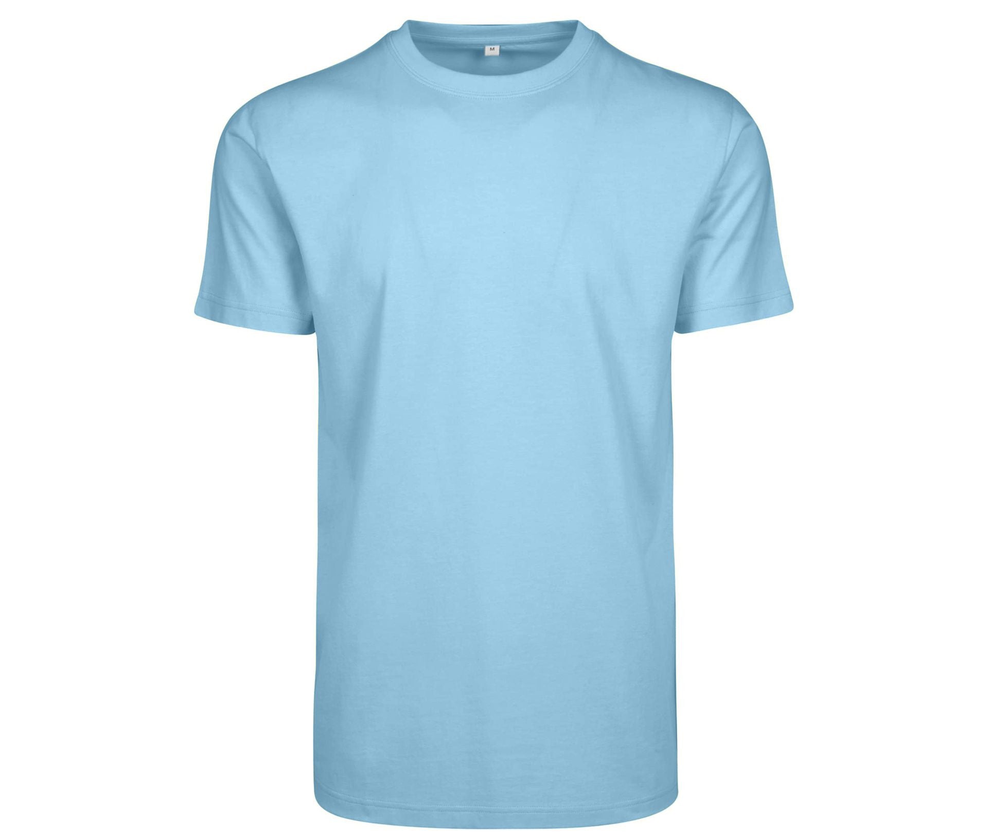 Tee-Shirt Col Rond - Baltic Blue