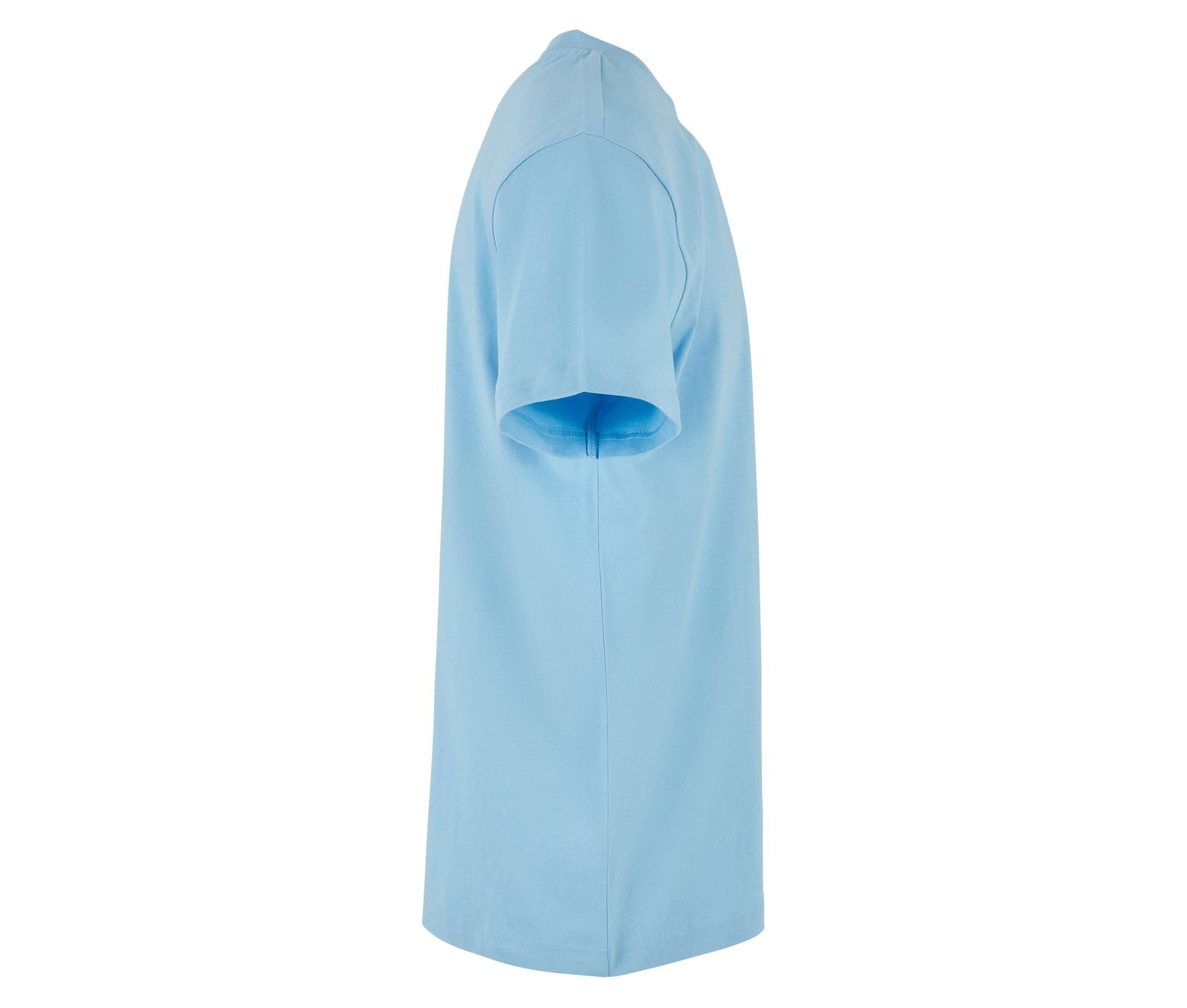 Tee-Shirt Col Rond - Baltic Blue