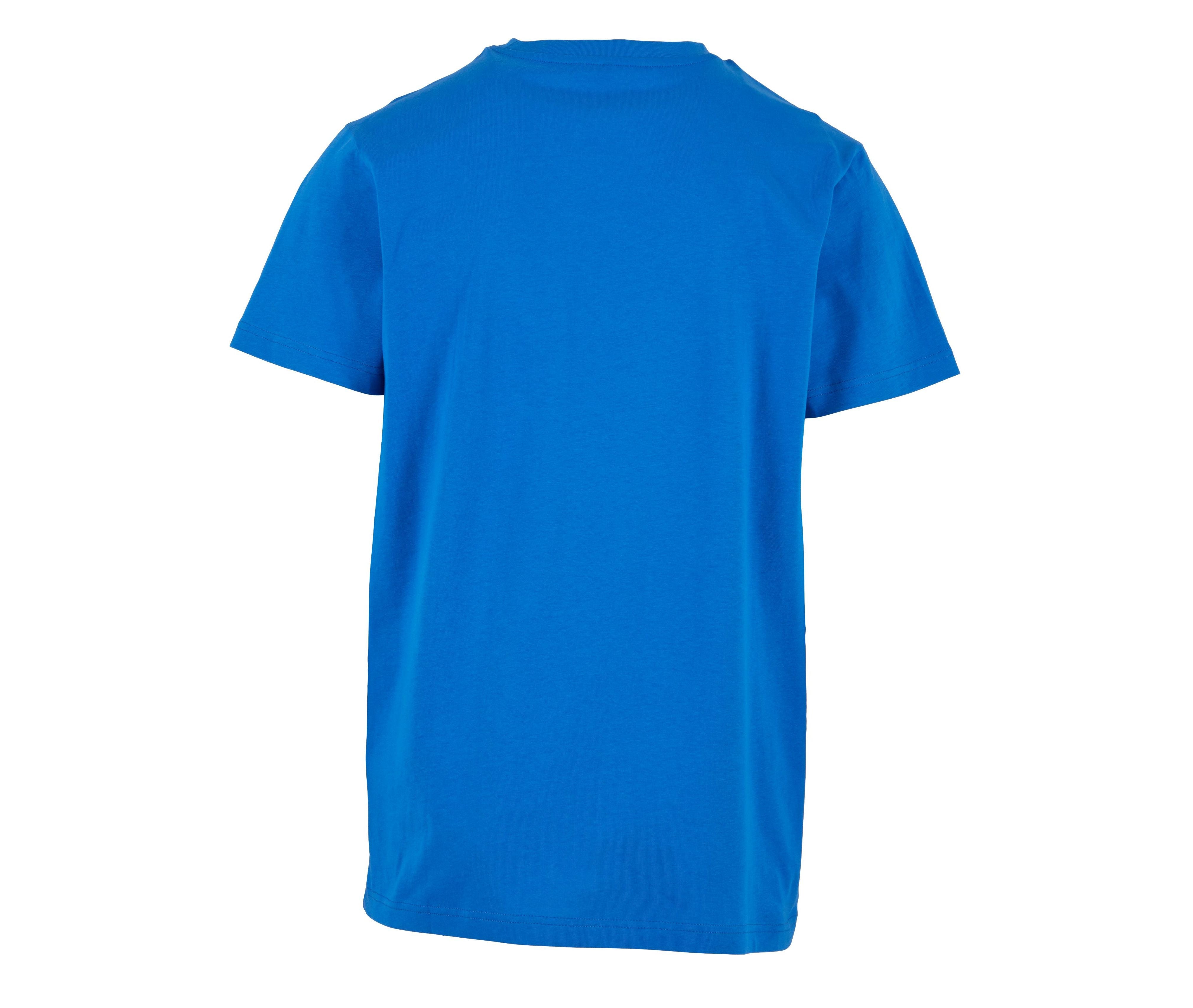Tee-Shirt Col Rond - Intense Blue