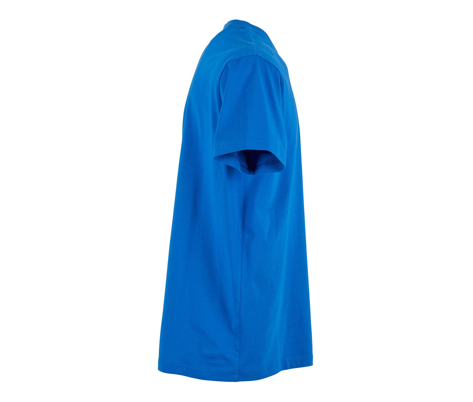 Tee-Shirt Col Rond - Intense Blue