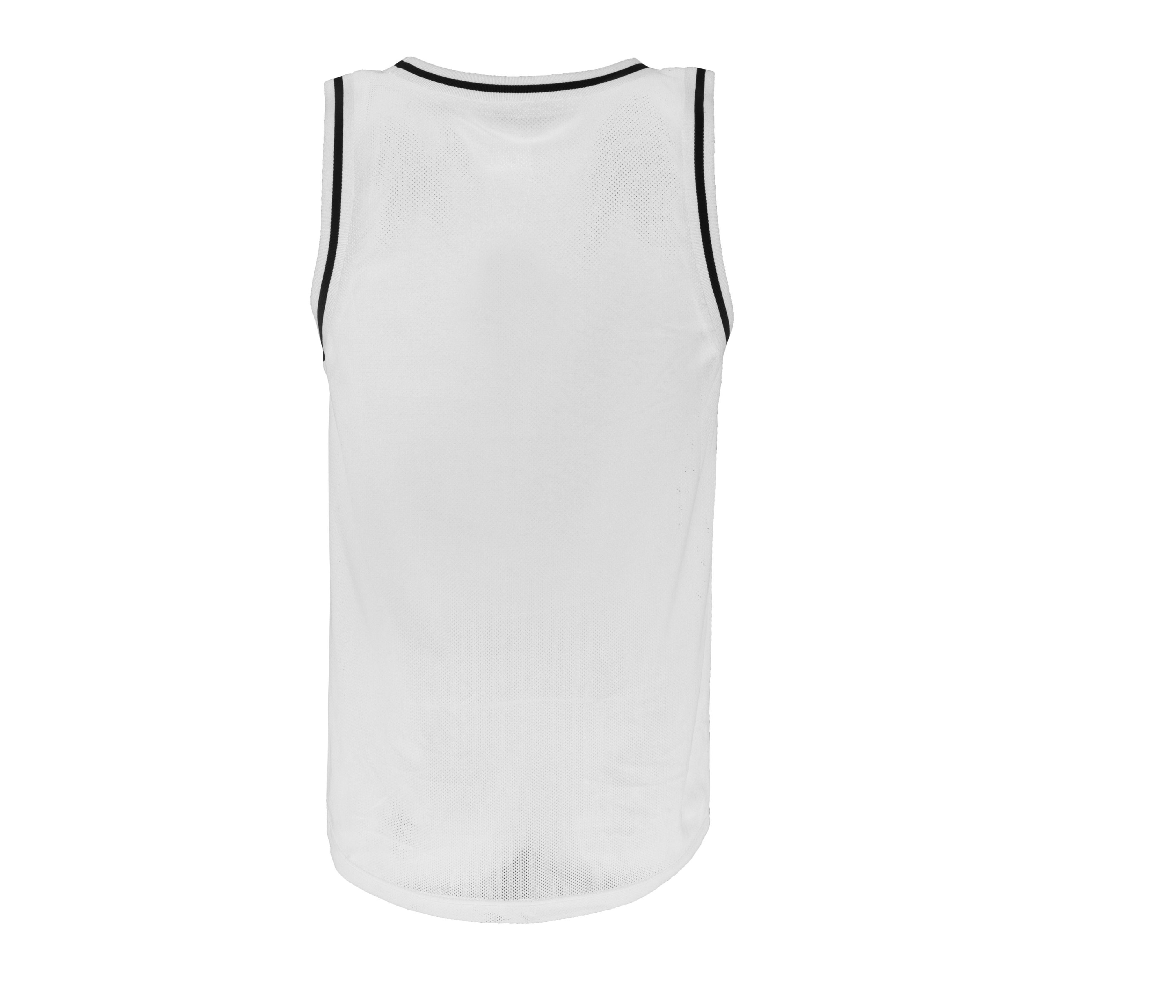Débardeur Maille Filet - White/black