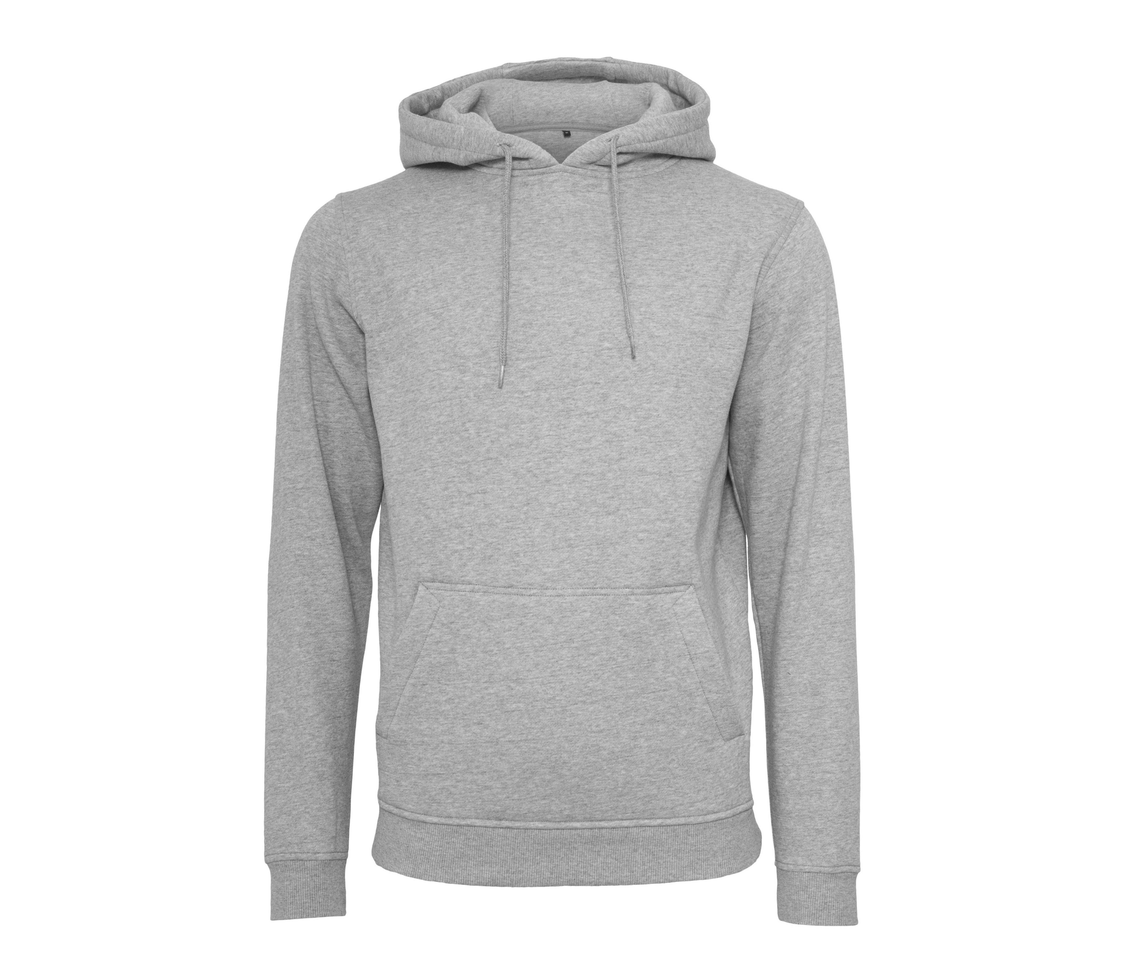 Sweat Capuche Lourd - Heather Grey