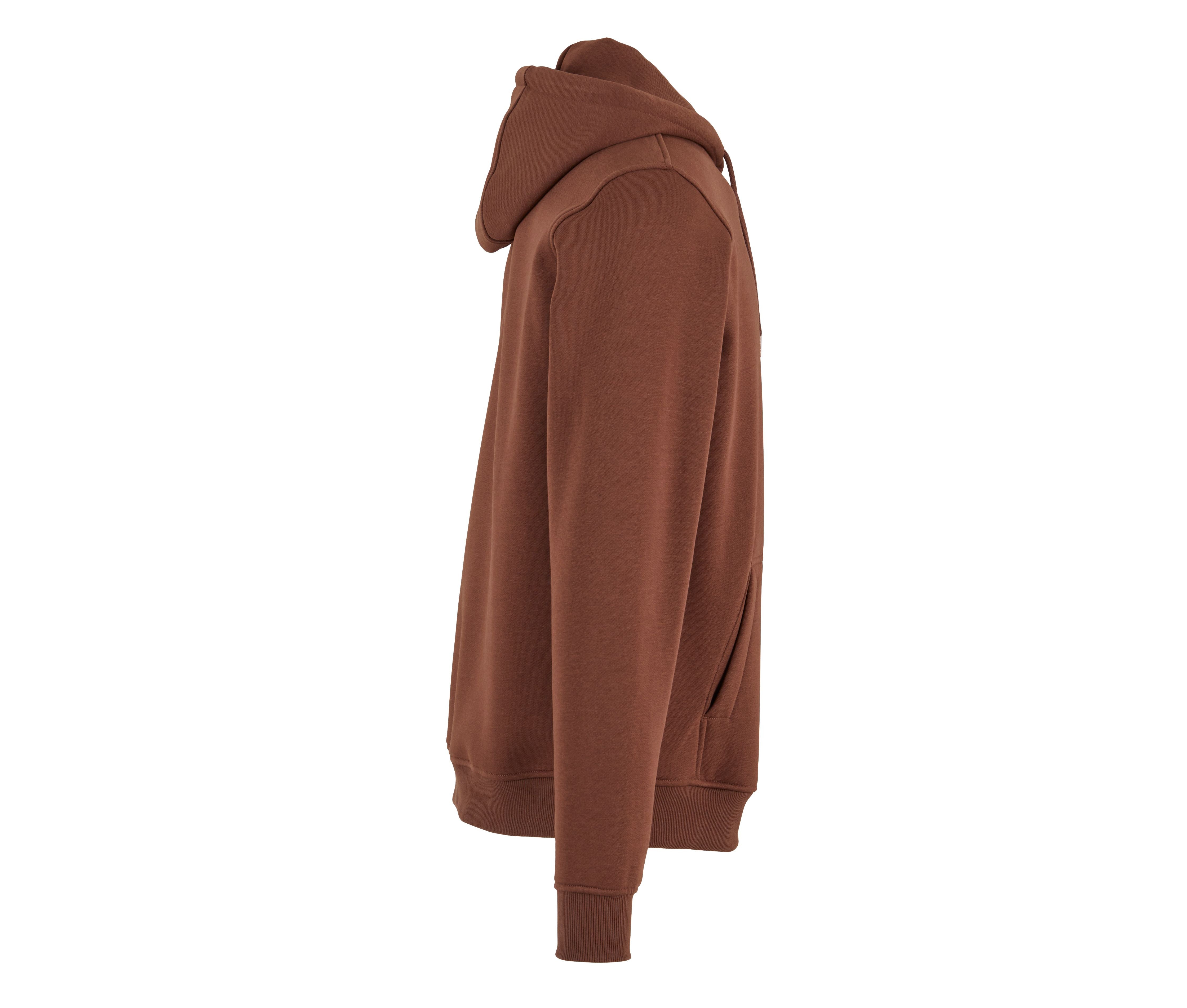 Sweat Capuche Lourd - Chocolate Brown