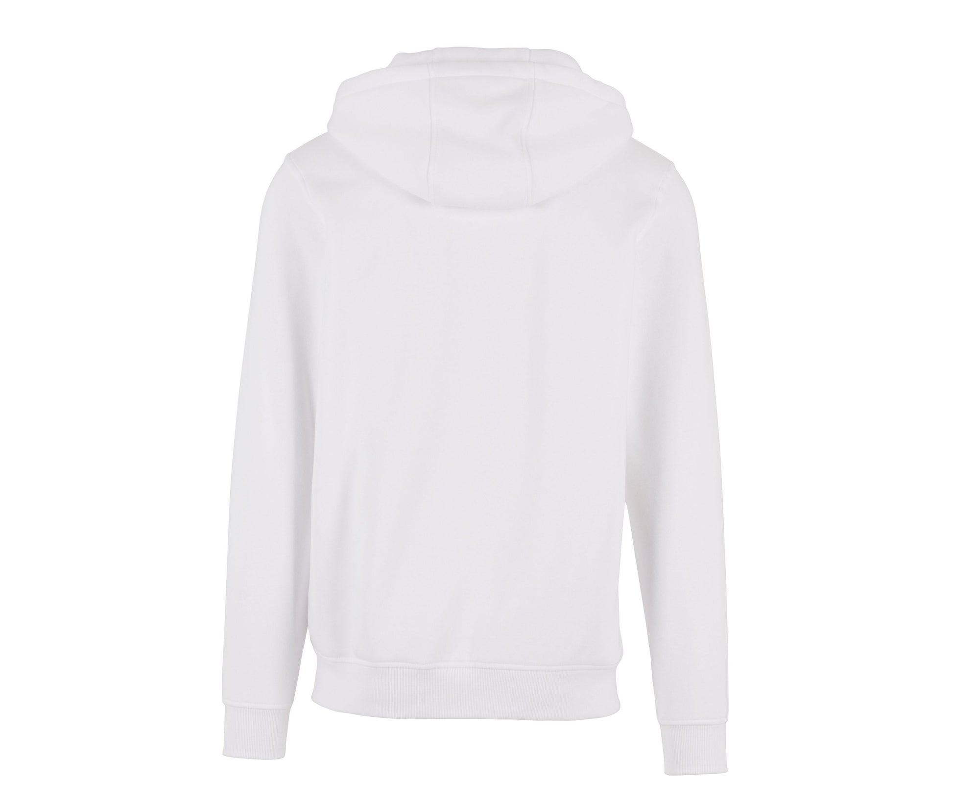 Sweat Zippé Capuche Lourd - White