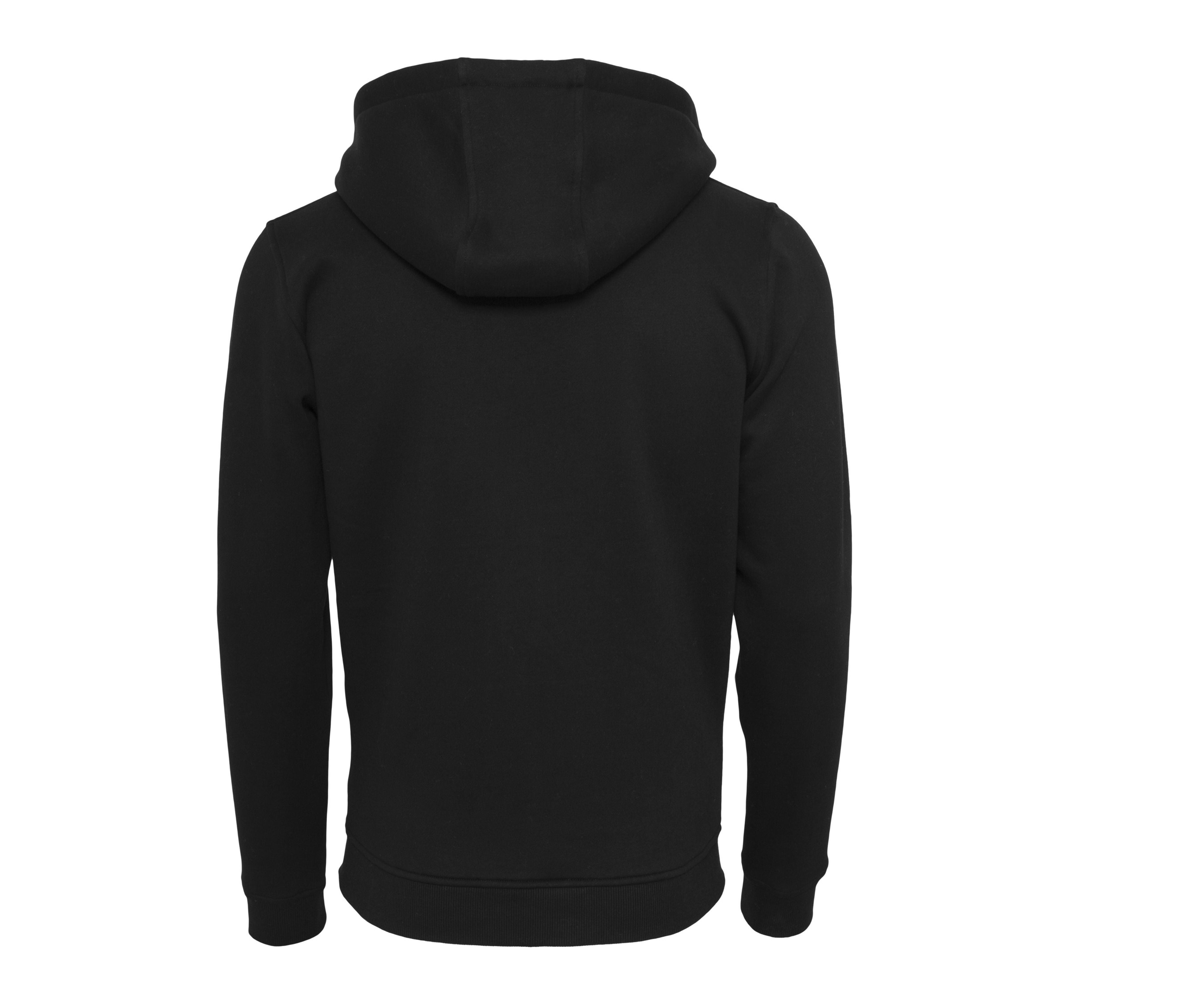 Sweat Zippé Capuche Lourd - Black