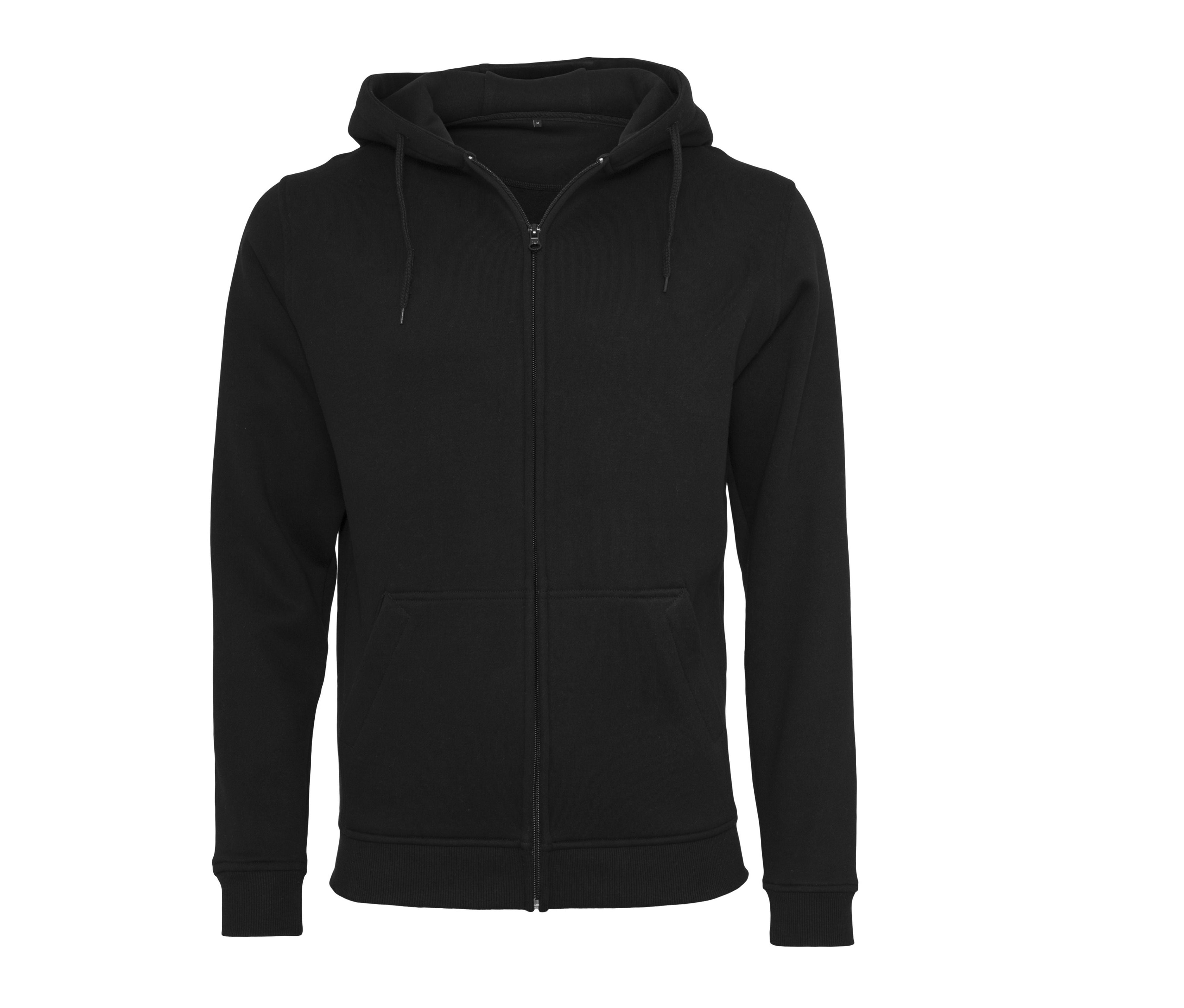 Sweat Zippé Capuche Lourd - Black