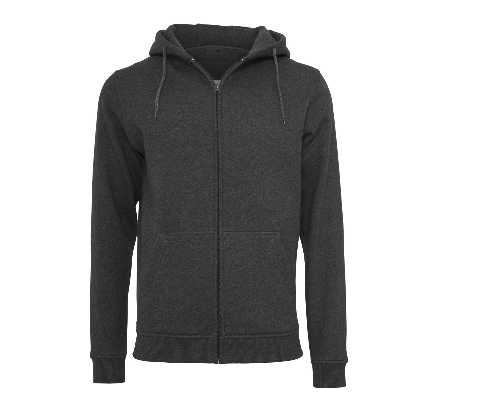Sweat Zippé Capuche Lourd - Charcoal