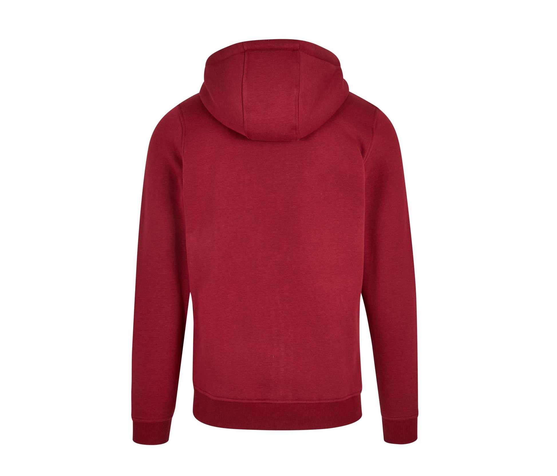 Sweat Zippé Capuche Lourd - Burgundy