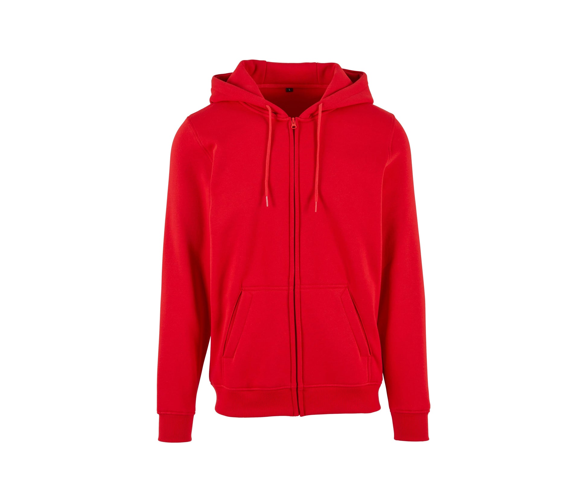 Sweat Zippé Capuche Lourd - City Red