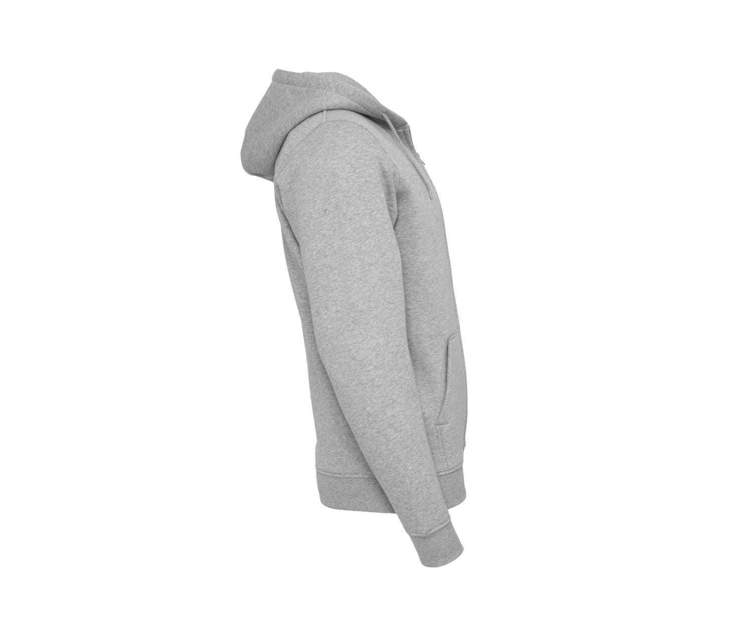 Sweat Zippé Capuche Lourd - Heather Grey