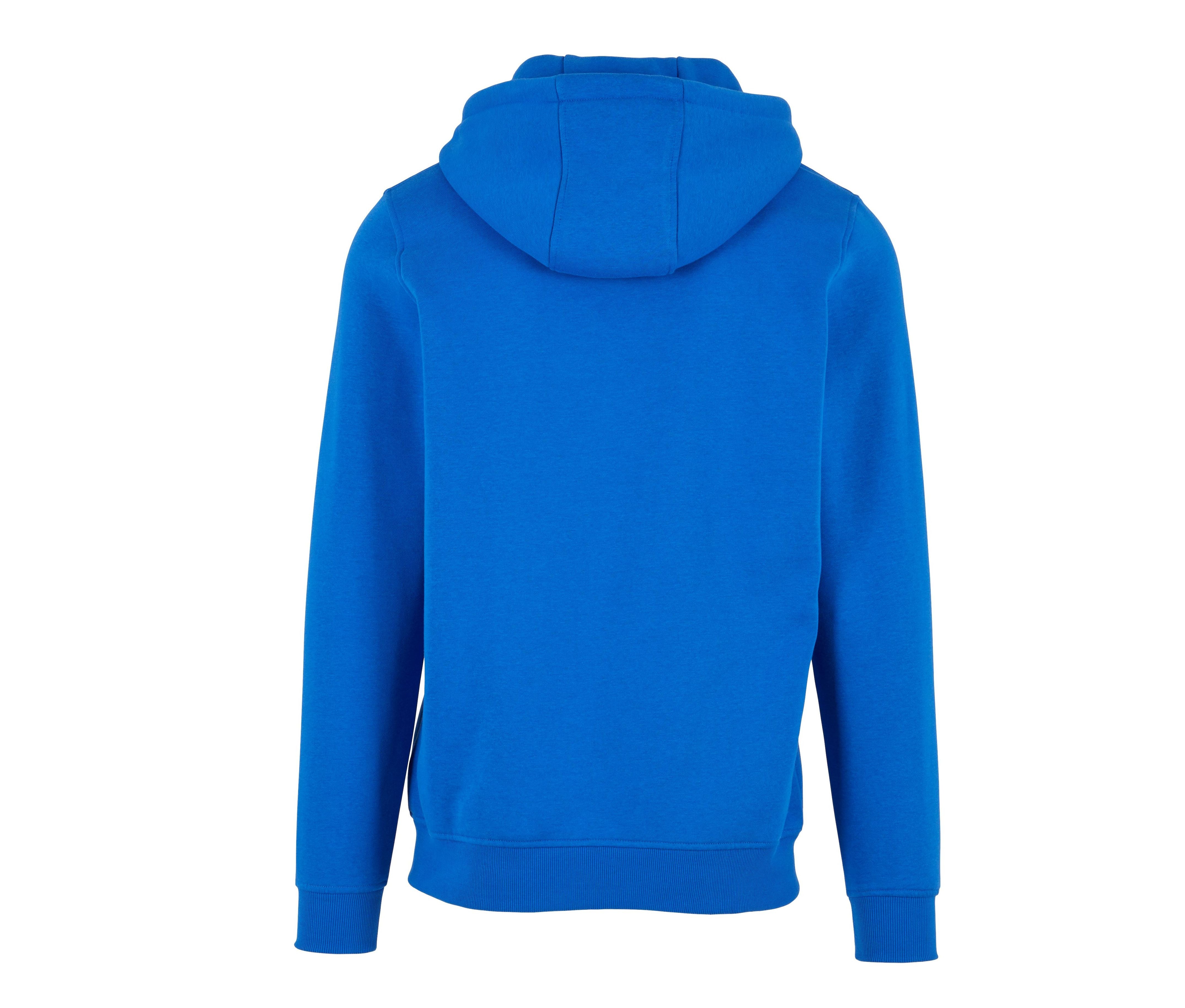 Sweat Zippé Capuche Lourd - Intense Blue
