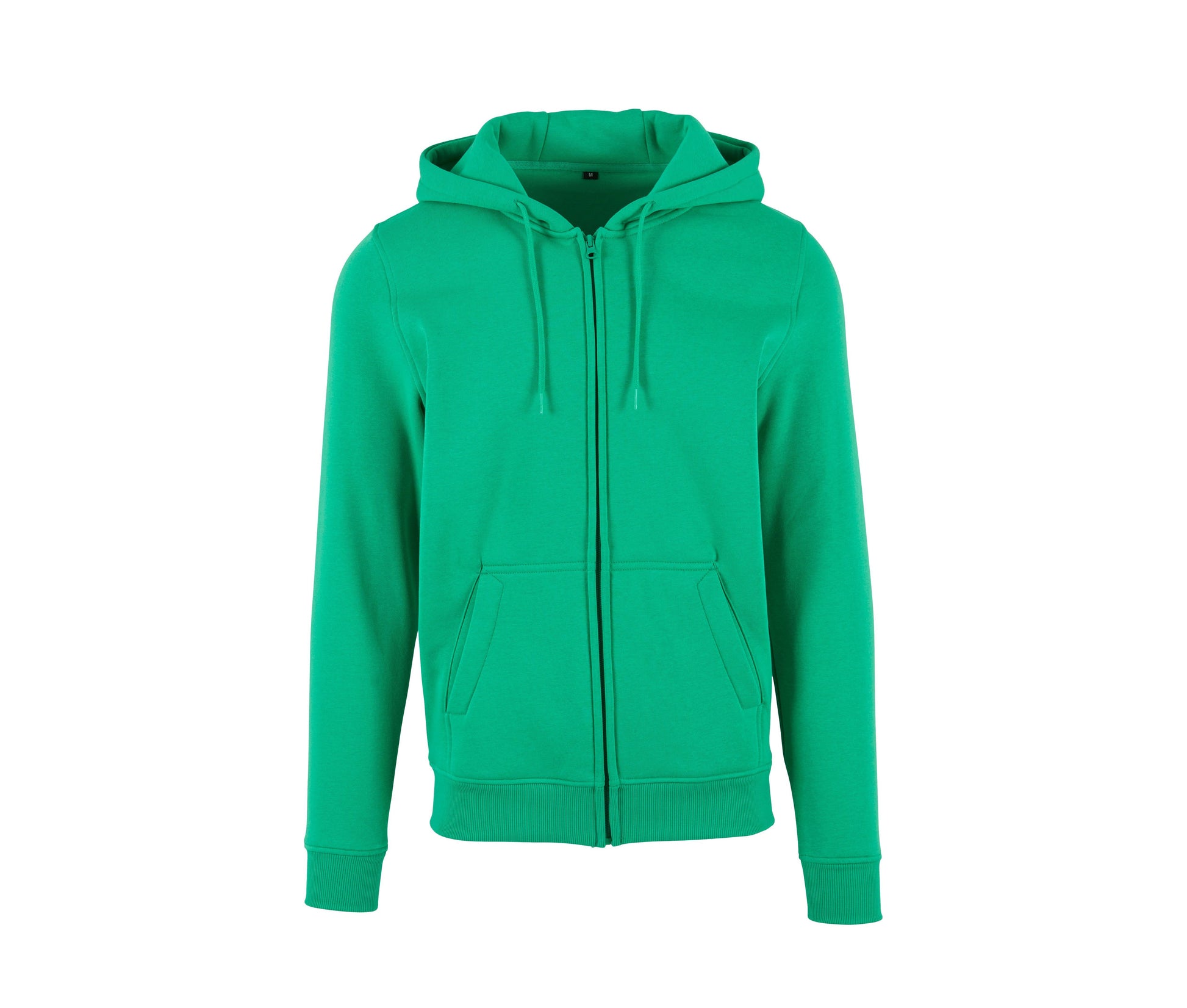 Sweat Zippé Capuche Lourd - Grass Green