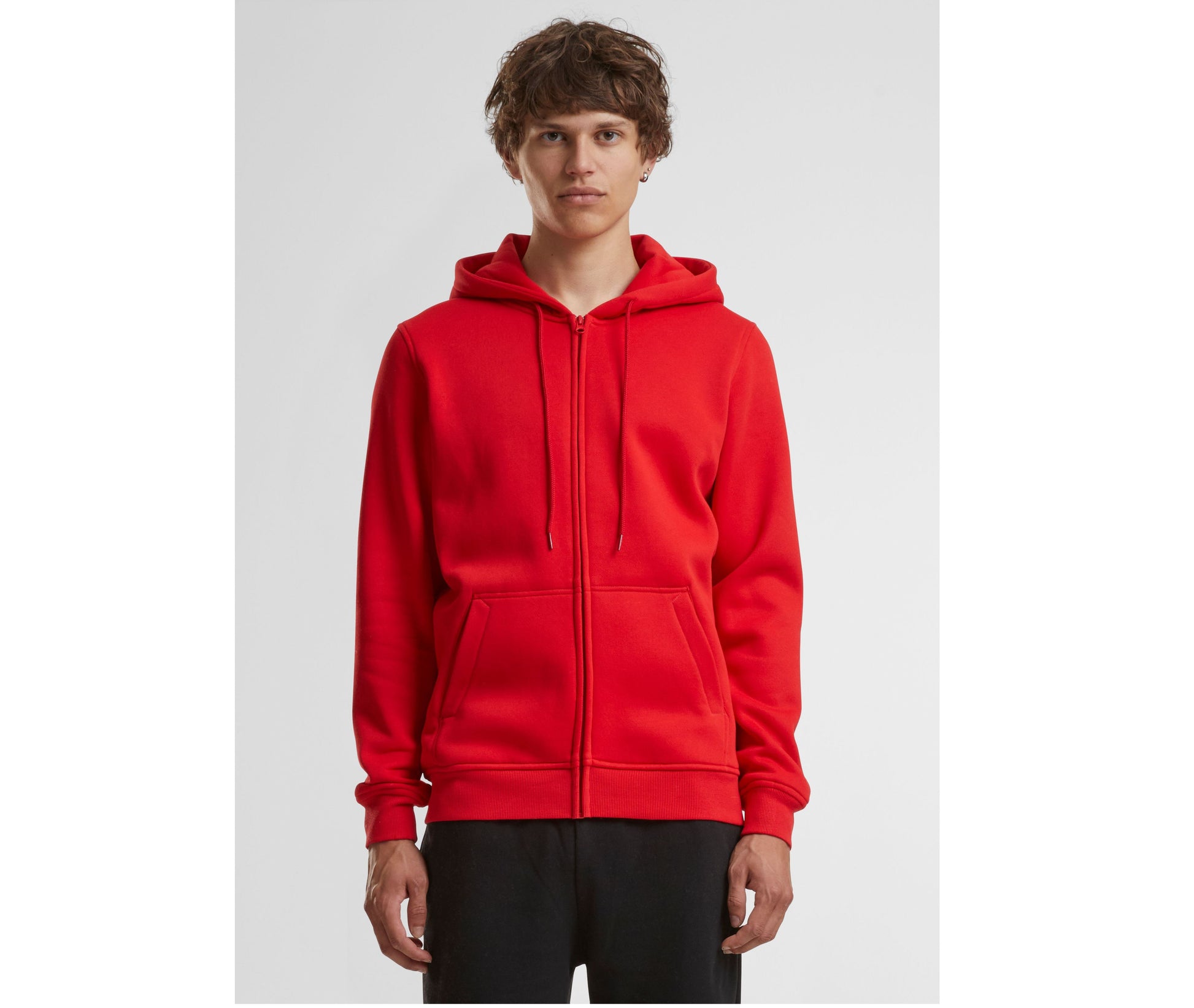 Sweat zippé capuche lourd