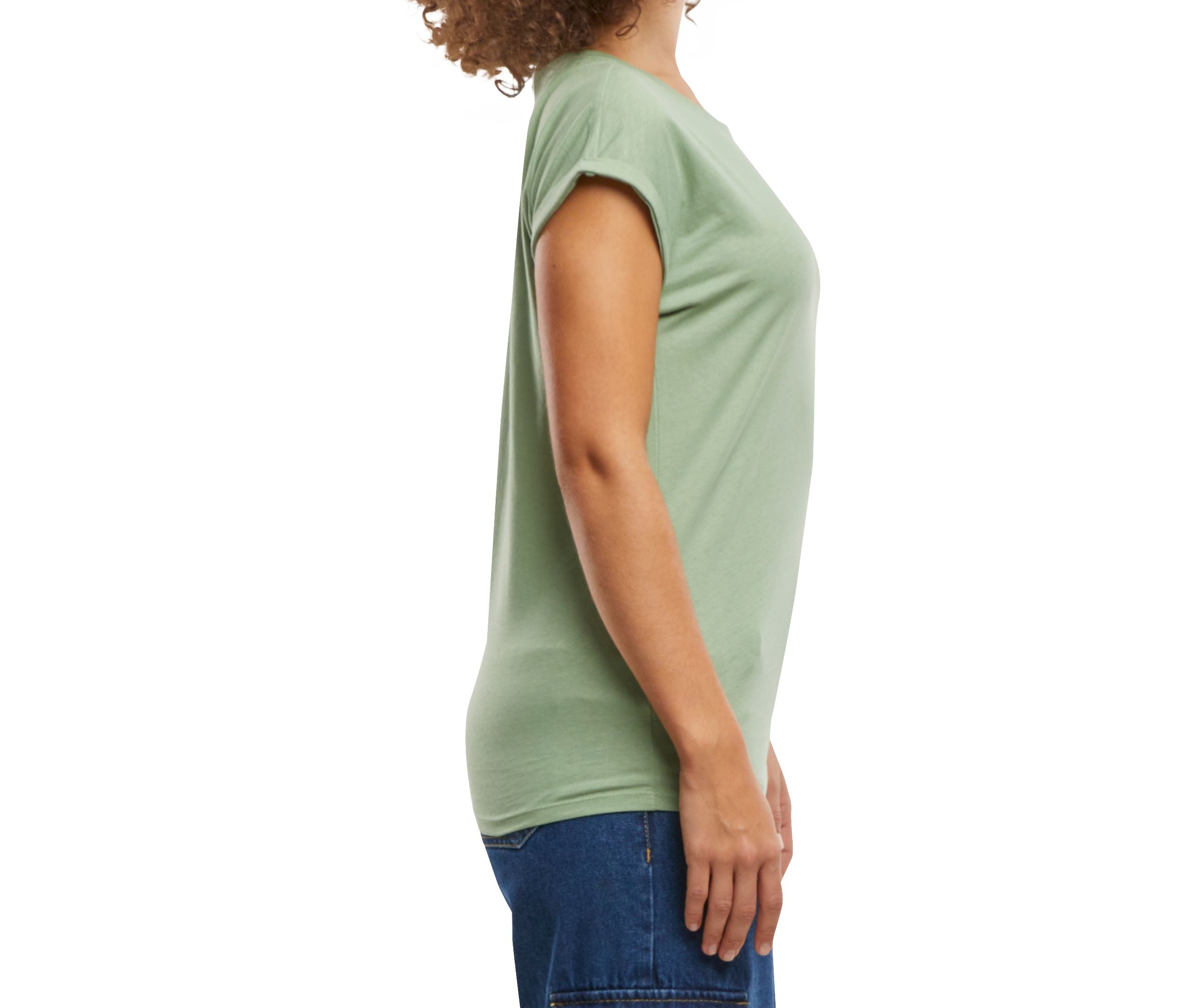 Tee-Shirt Femme - Pale Leaf