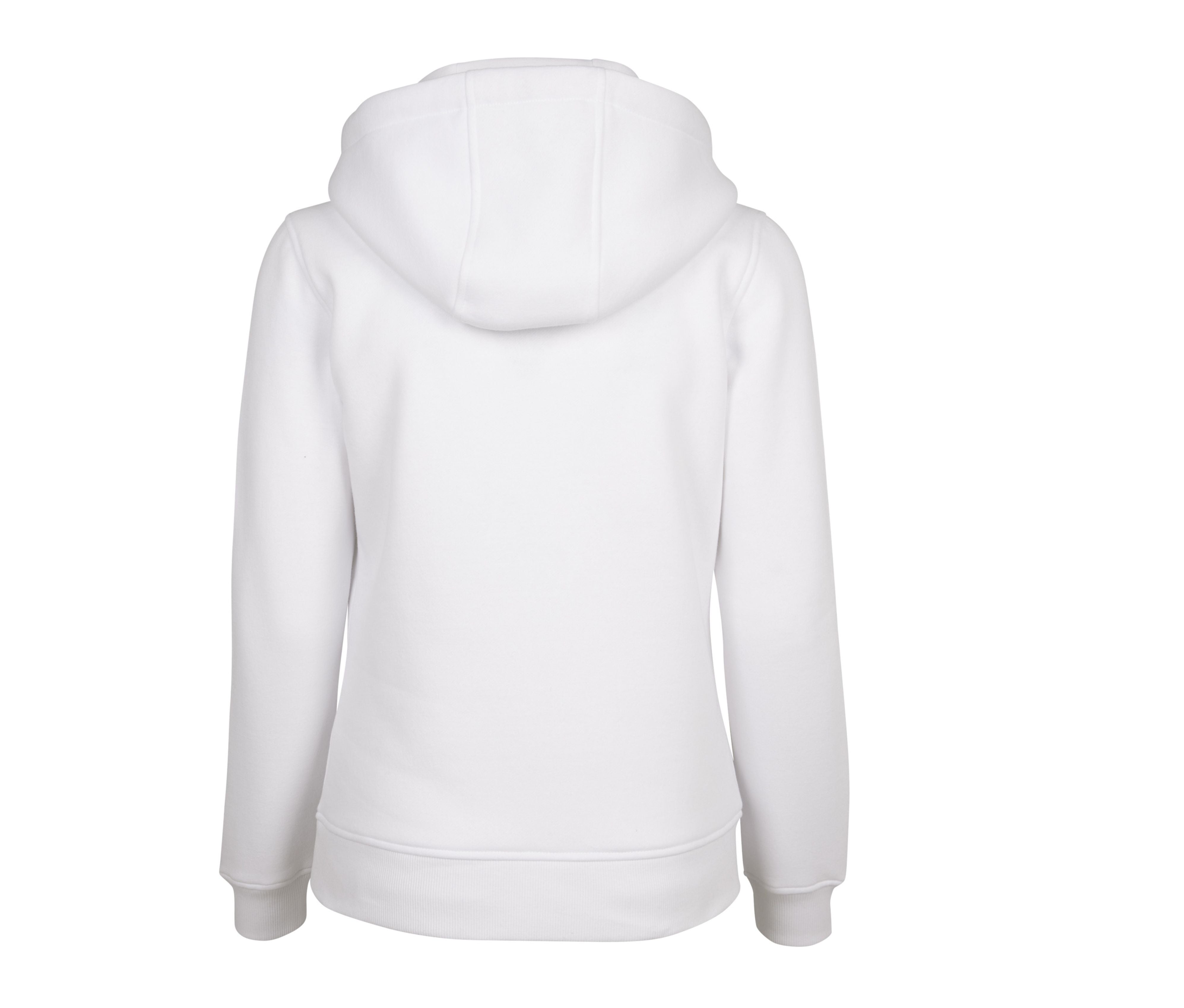 Sweat Femme à Capuche Lourd - White