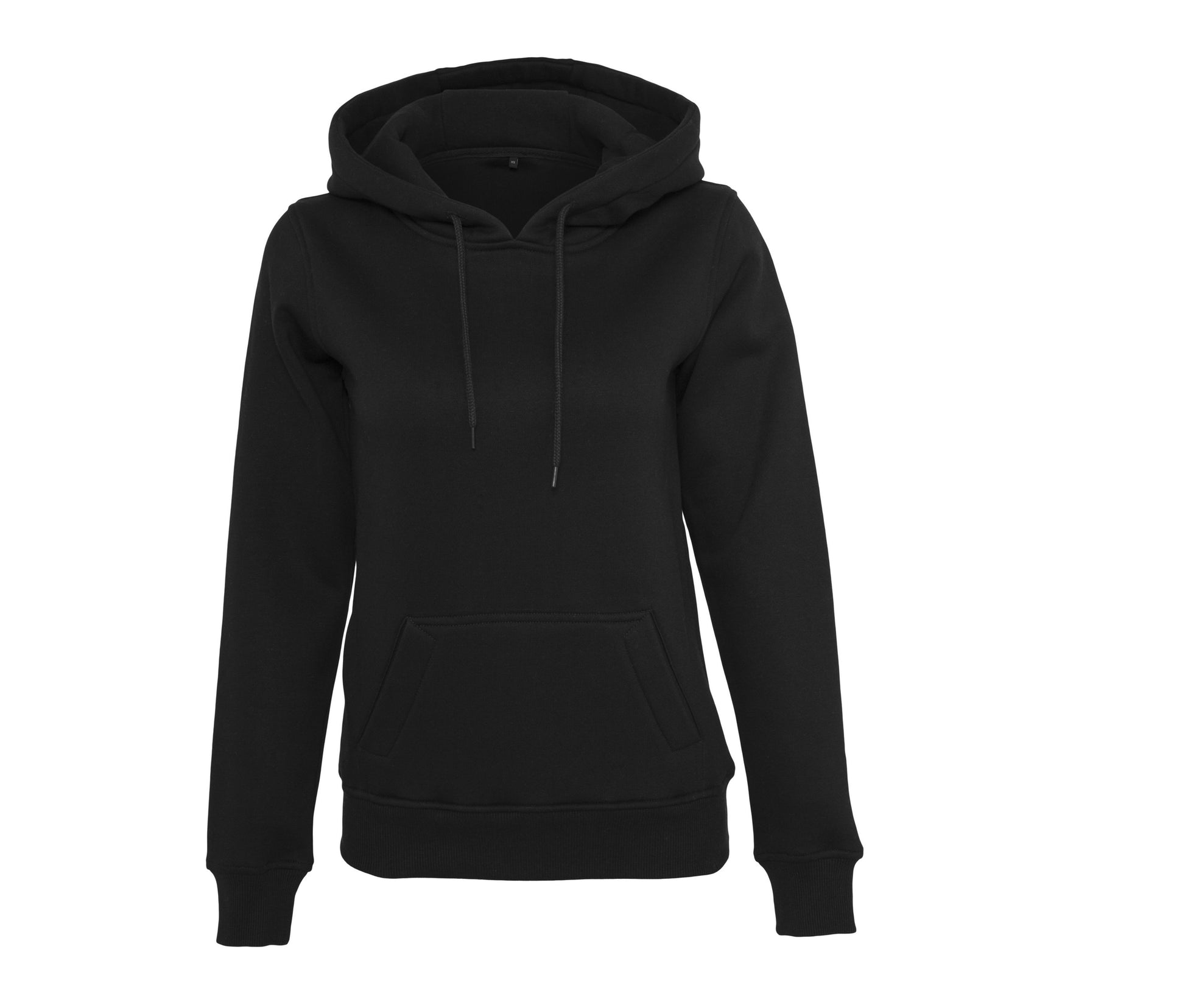 Sweat Femme à Capuche Lourd - Black