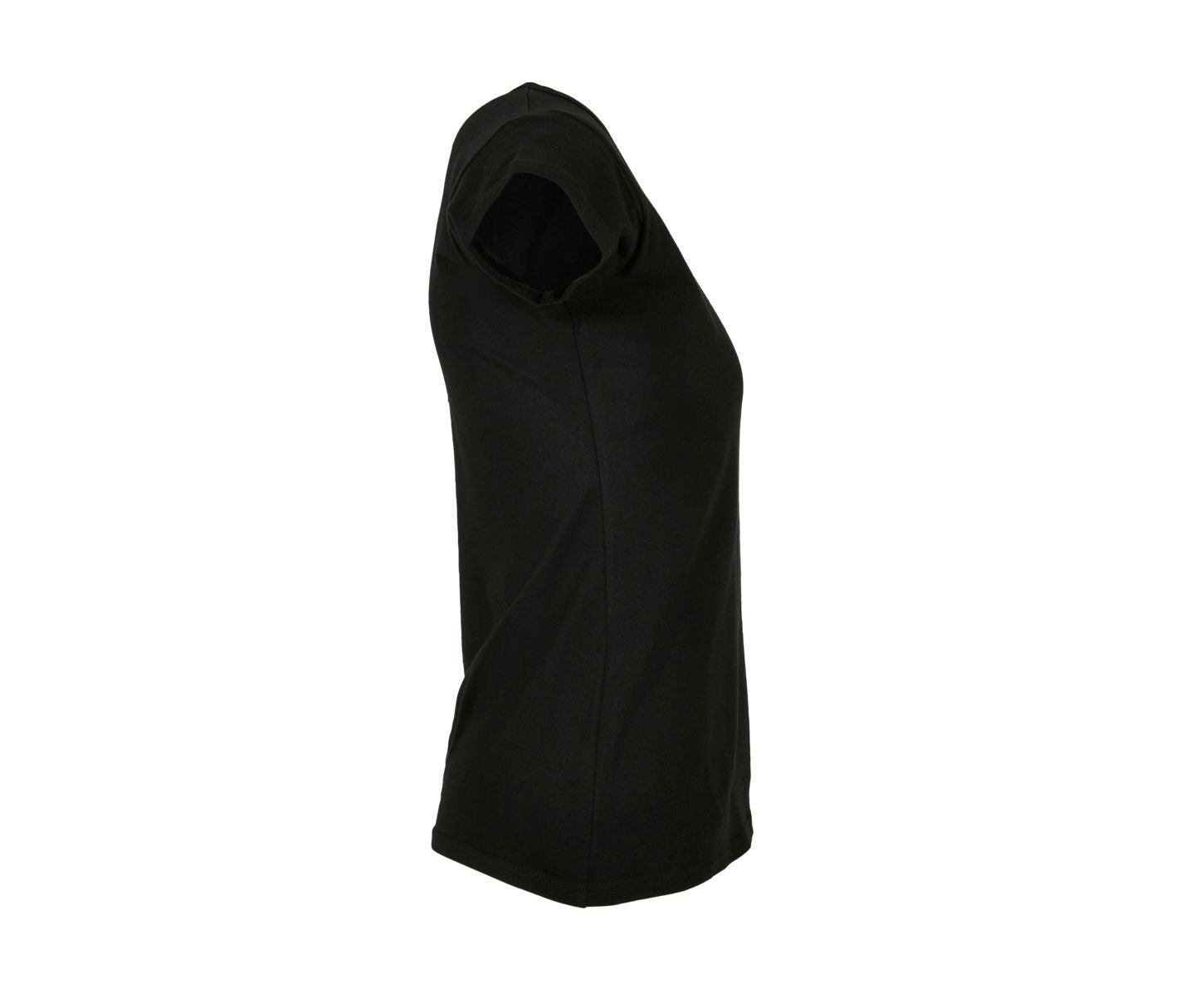 Tee-Shirt Femme Dos Lacéré - Black