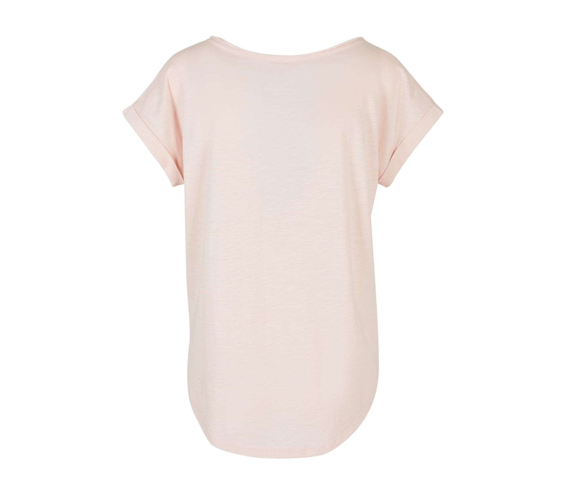 Tee-Shirt Femme Au Dos Rallongé - Pink
