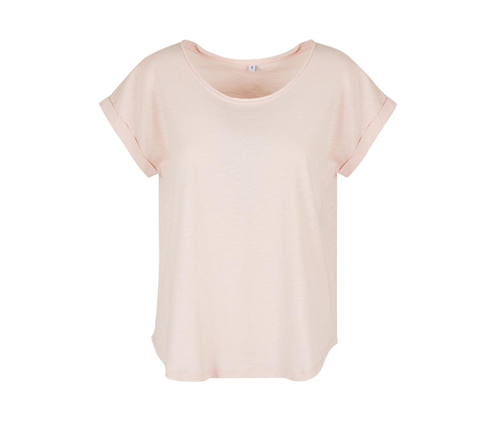 Tee-Shirt Femme Au Dos Rallongé - Pink