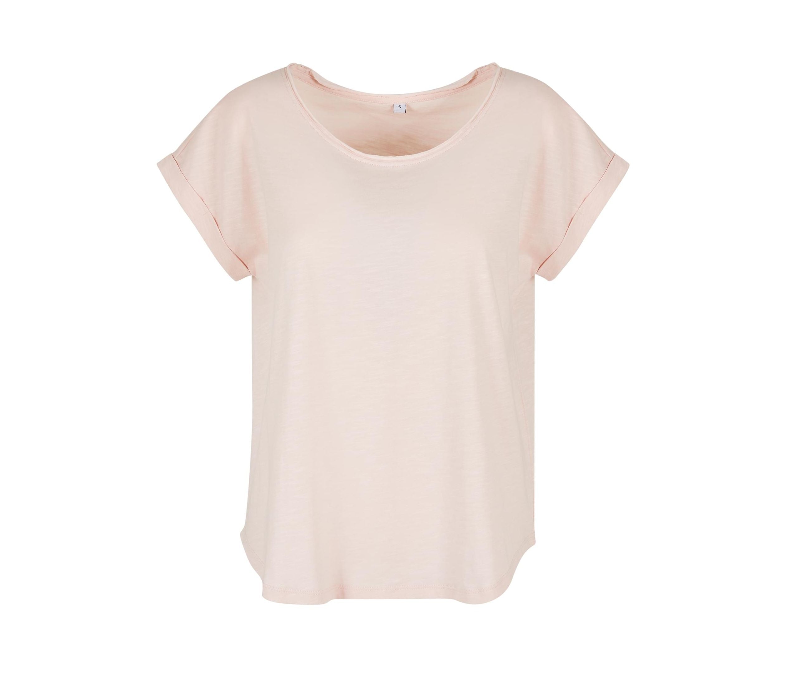 Tee-Shirt Femme Au Dos Rallongé - Pink