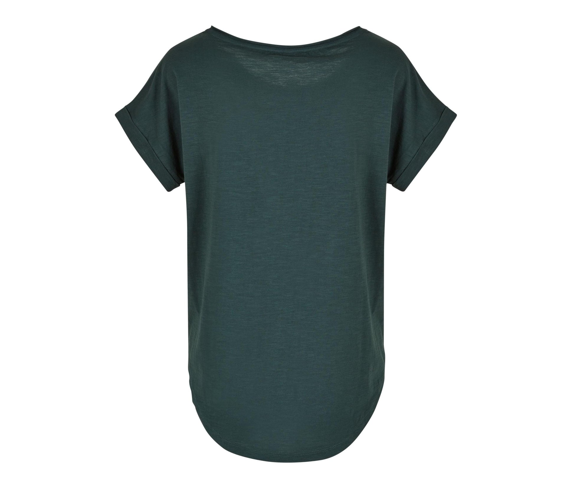 Tee-Shirt Femme Au Dos Rallongé - Bottle Green