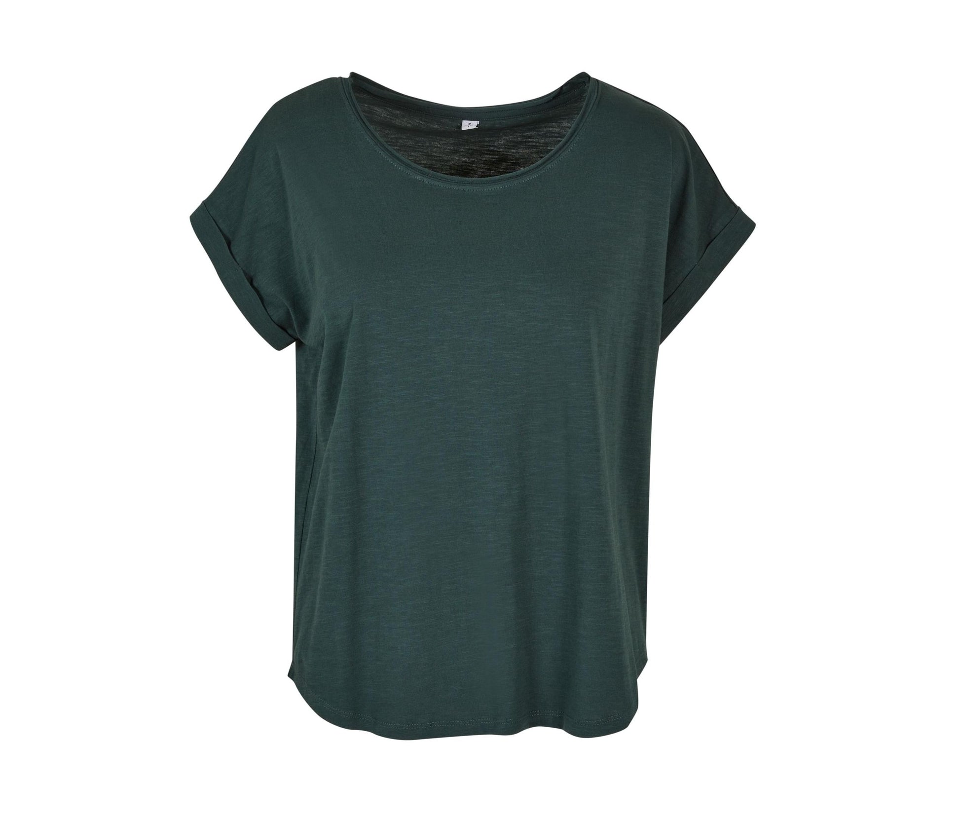 Tee-Shirt Femme Au Dos Rallongé - Bottle Green