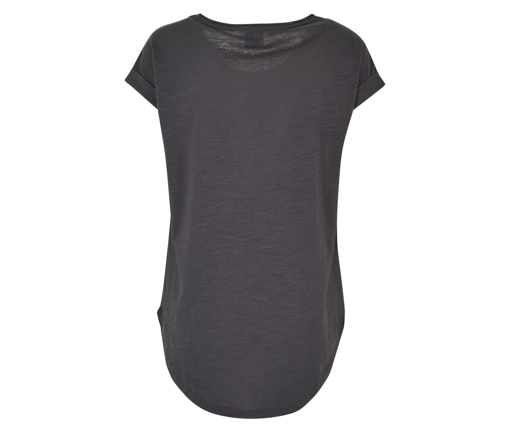 Tee-Shirt Femme Au Dos Rallongé - Dark Shadow
