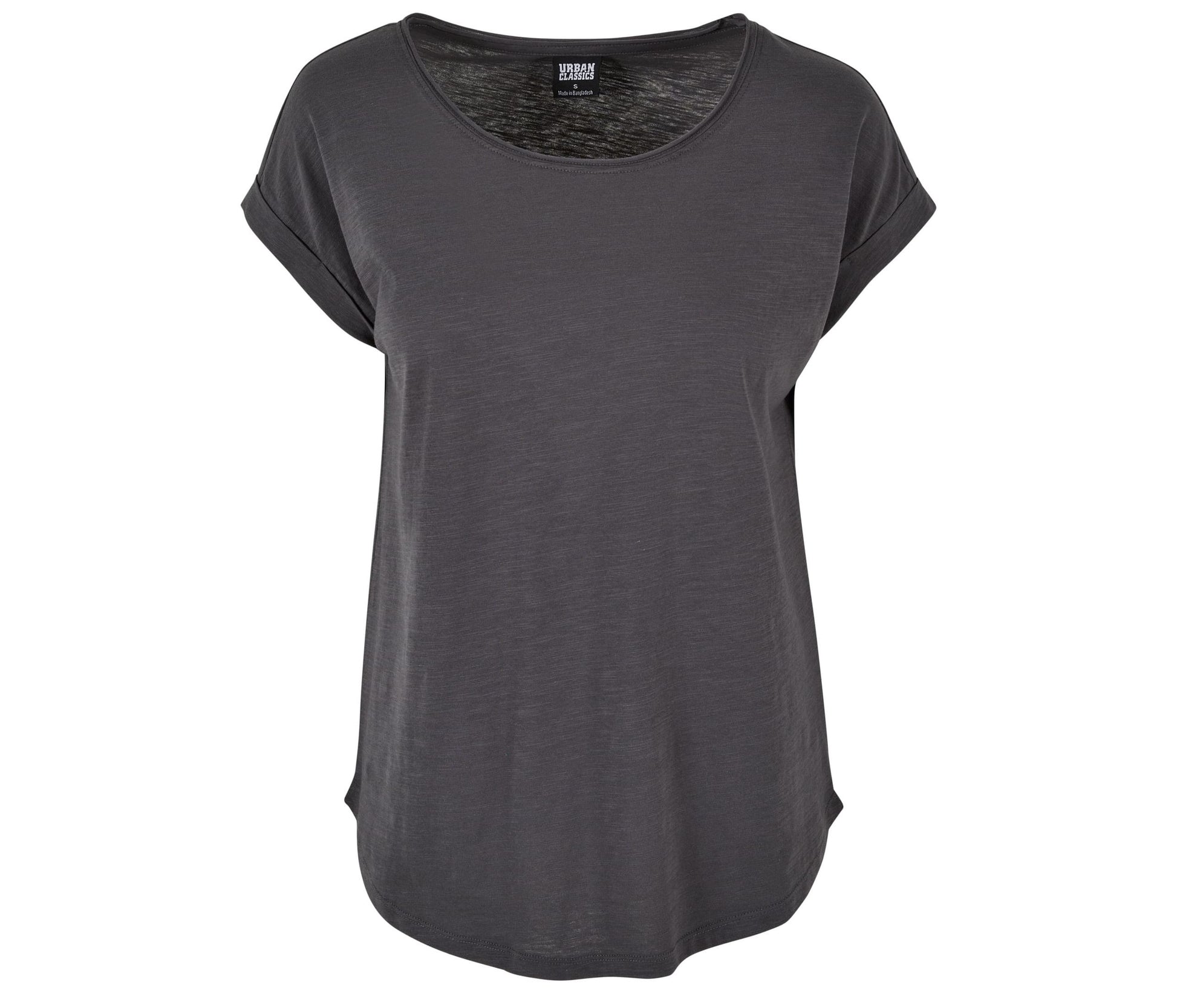 Tee-Shirt Femme Au Dos Rallongé - Dark Shadow