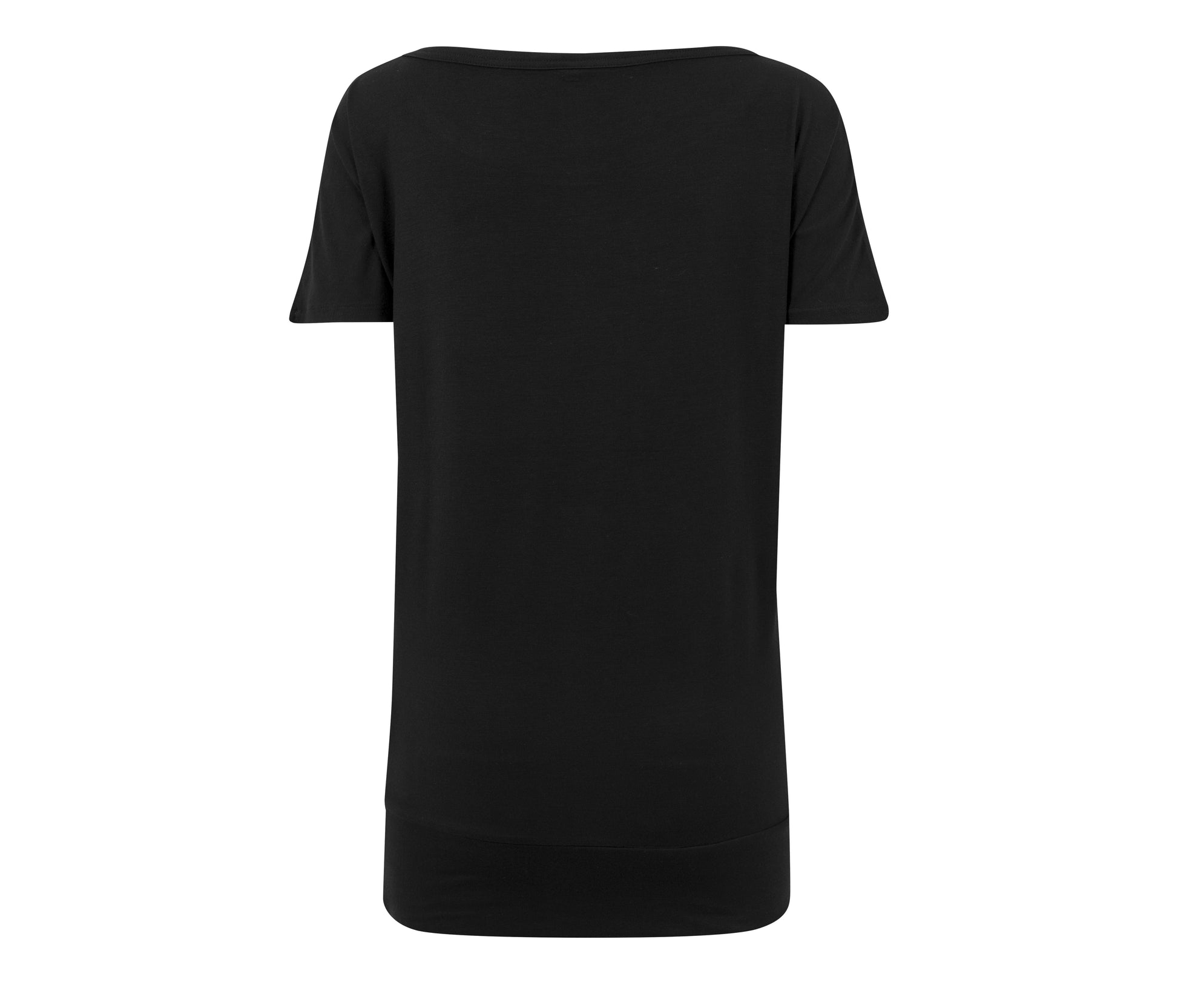 Tee-Shirt Femme en Viscose - Black