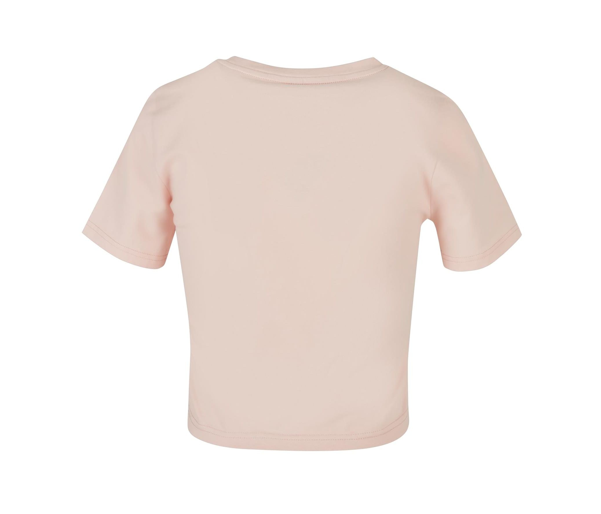 Tee-Shirt Femme "cropped" - Pink