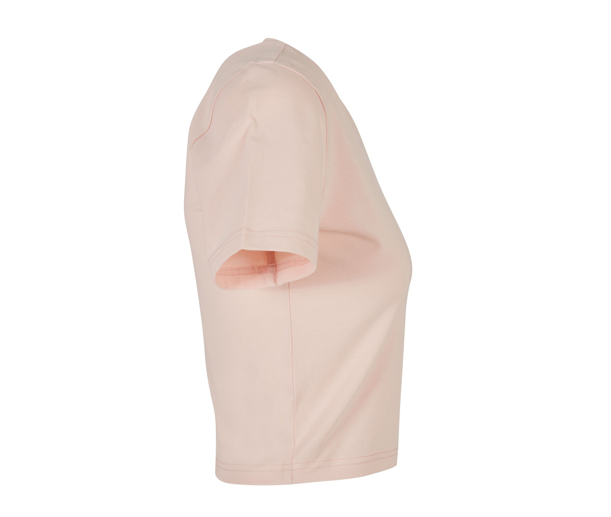 Tee-Shirt Femme "cropped" - Pink