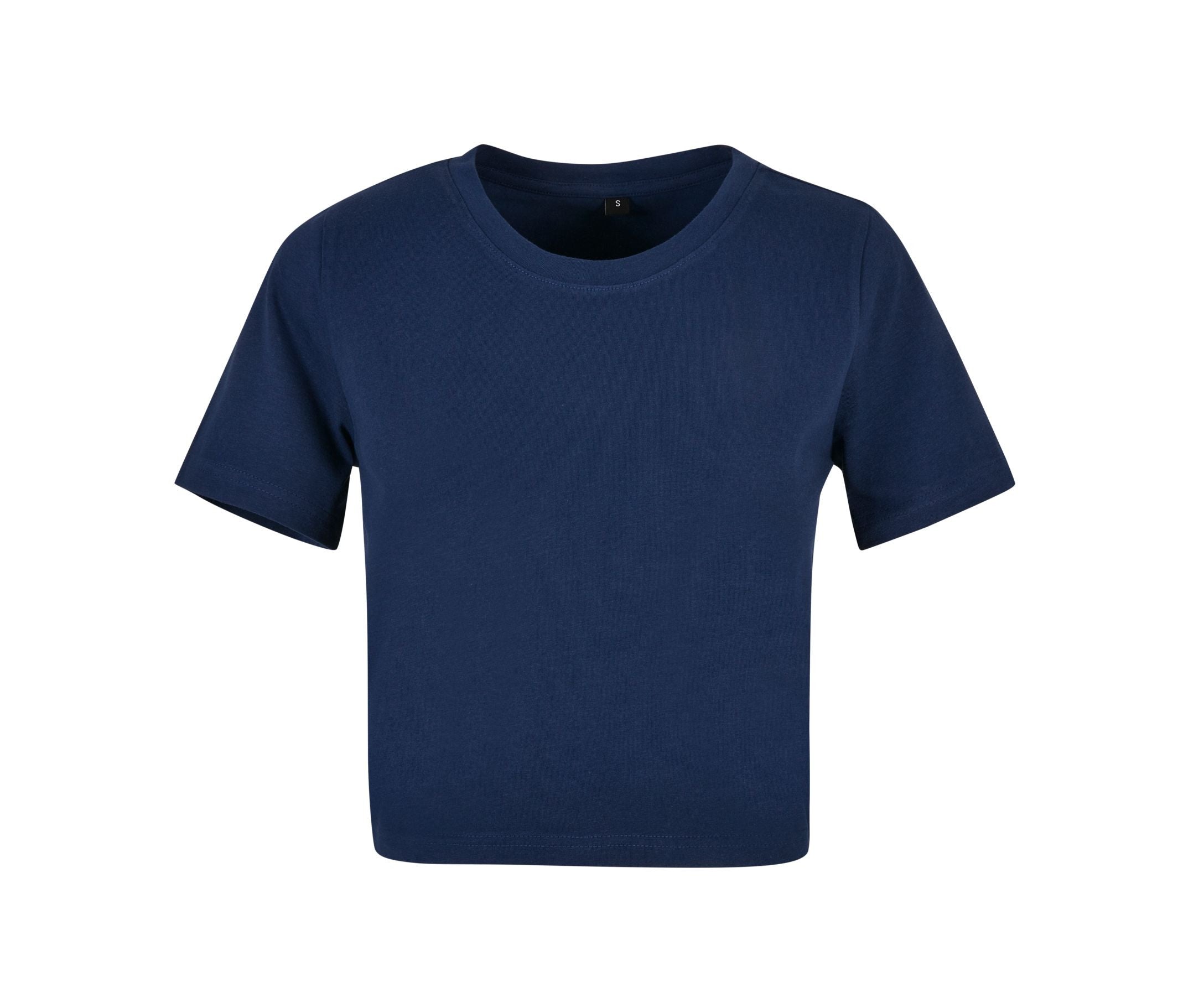 Tee-Shirt Femme "cropped" - Light Navy