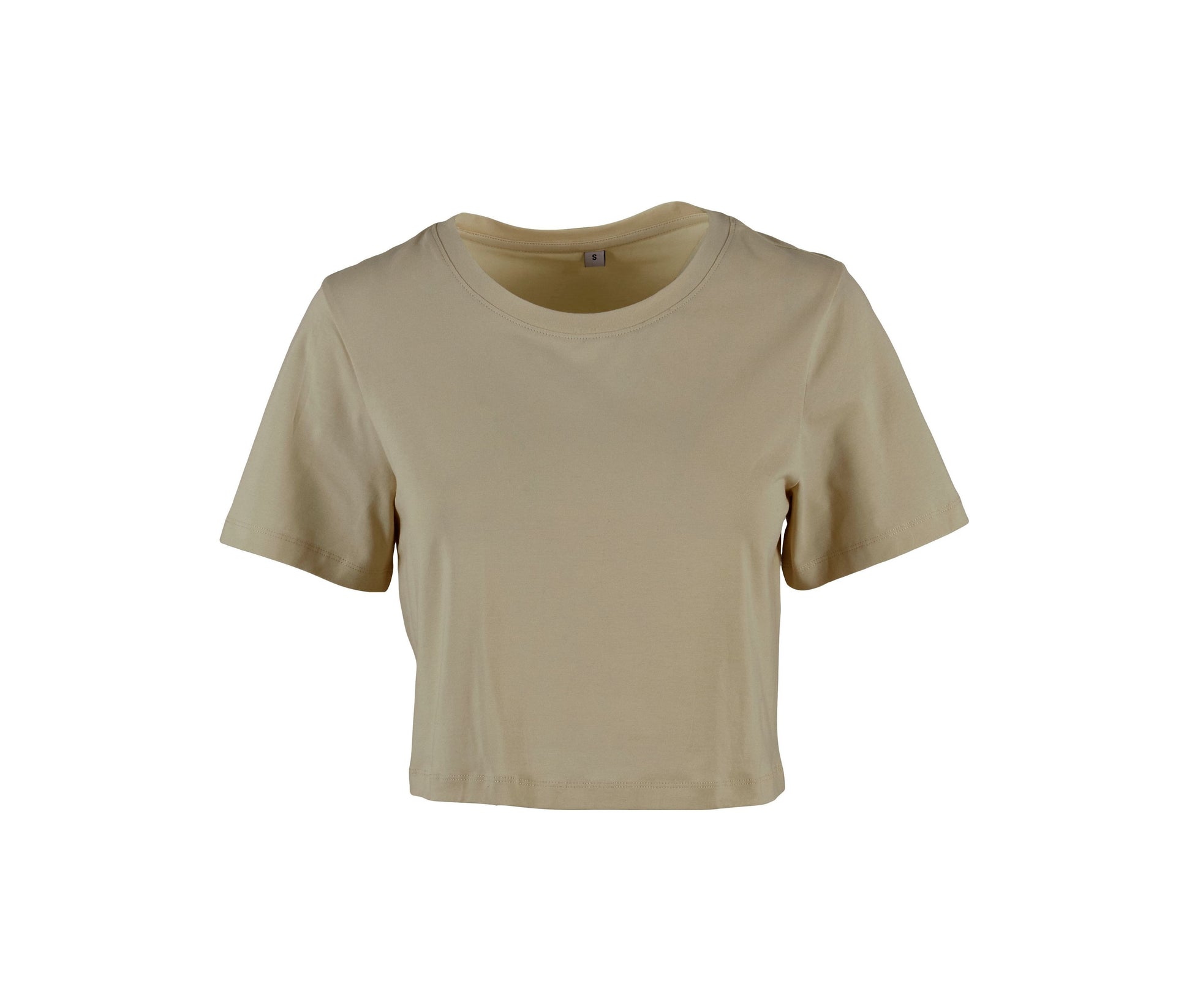 Tee-Shirt Femme "cropped" - Pale Olive