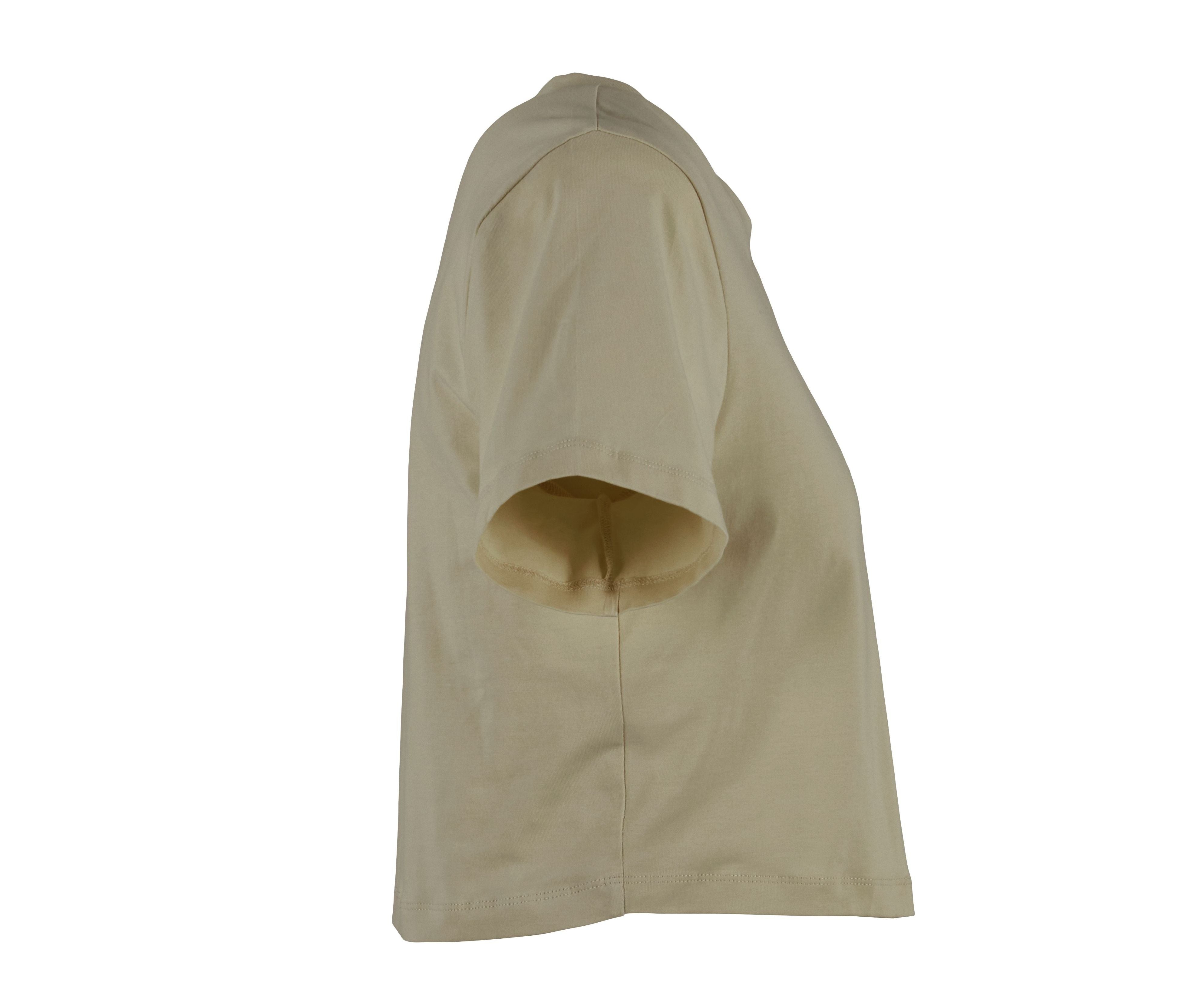 Tee-Shirt Femme "cropped" - Pale Olive