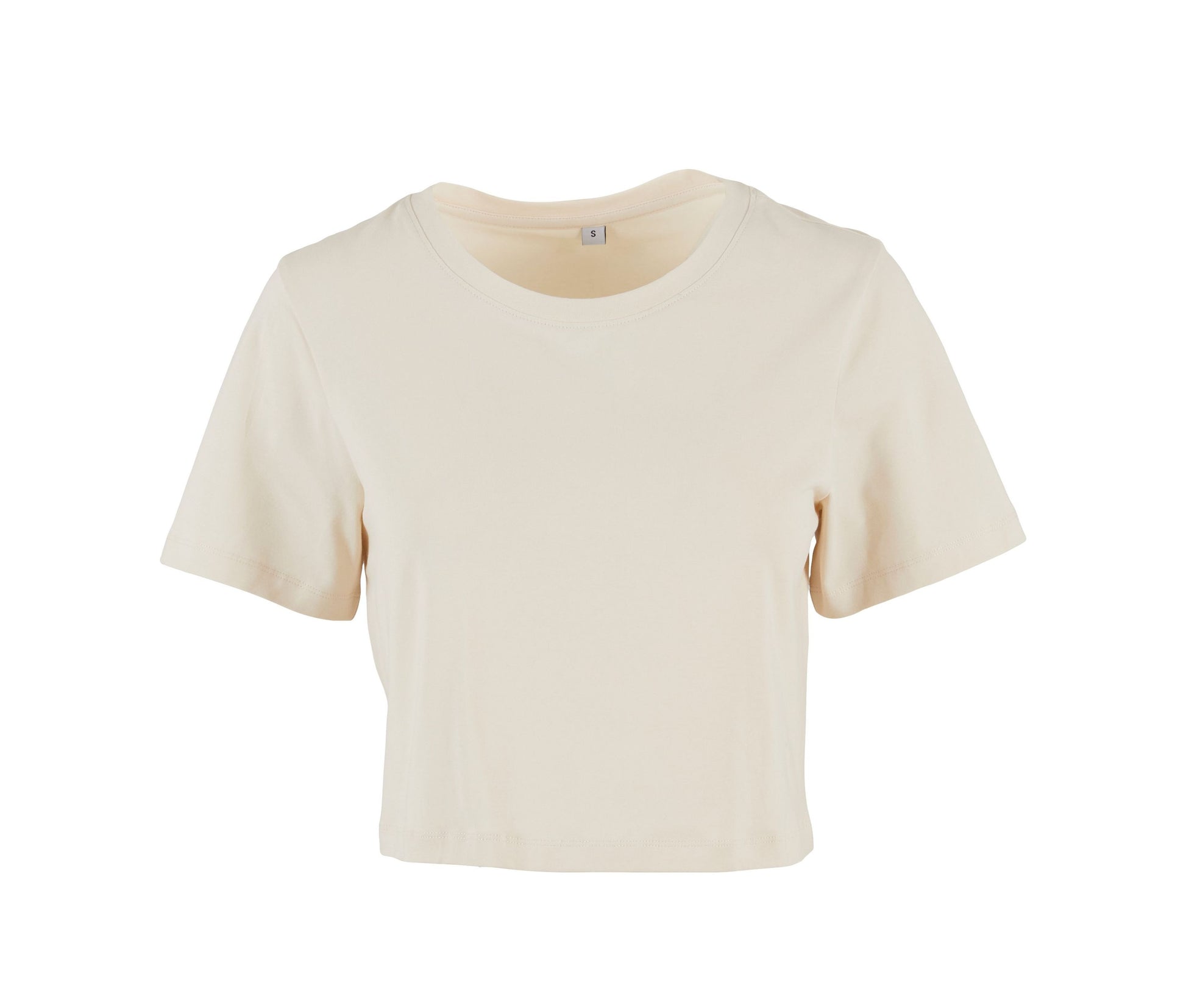 Tee-Shirt Femme "cropped" - White Sand
