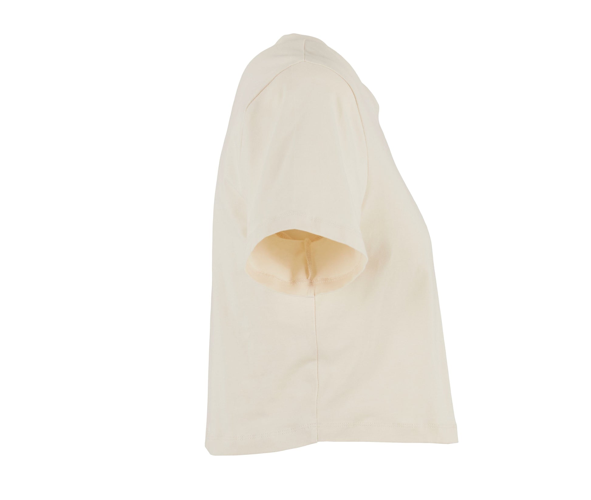 Tee-Shirt Femme "cropped" - White Sand
