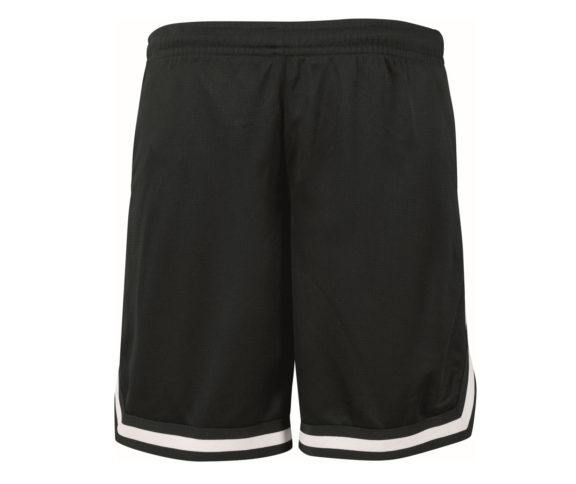 Short Bicolore Maille Filet - Black/black/white