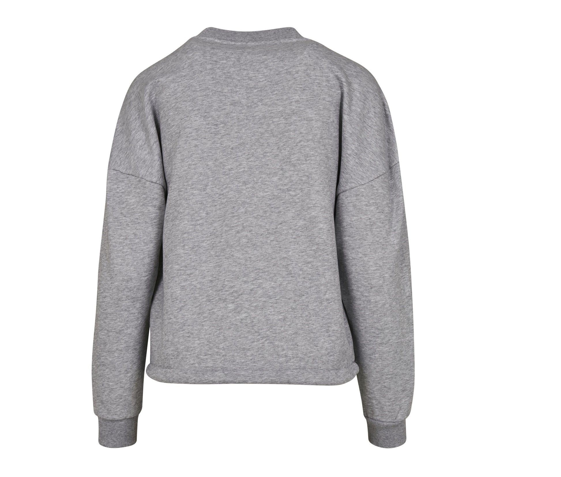 Sweat Femme Oversize Col Rond - Heather Grey