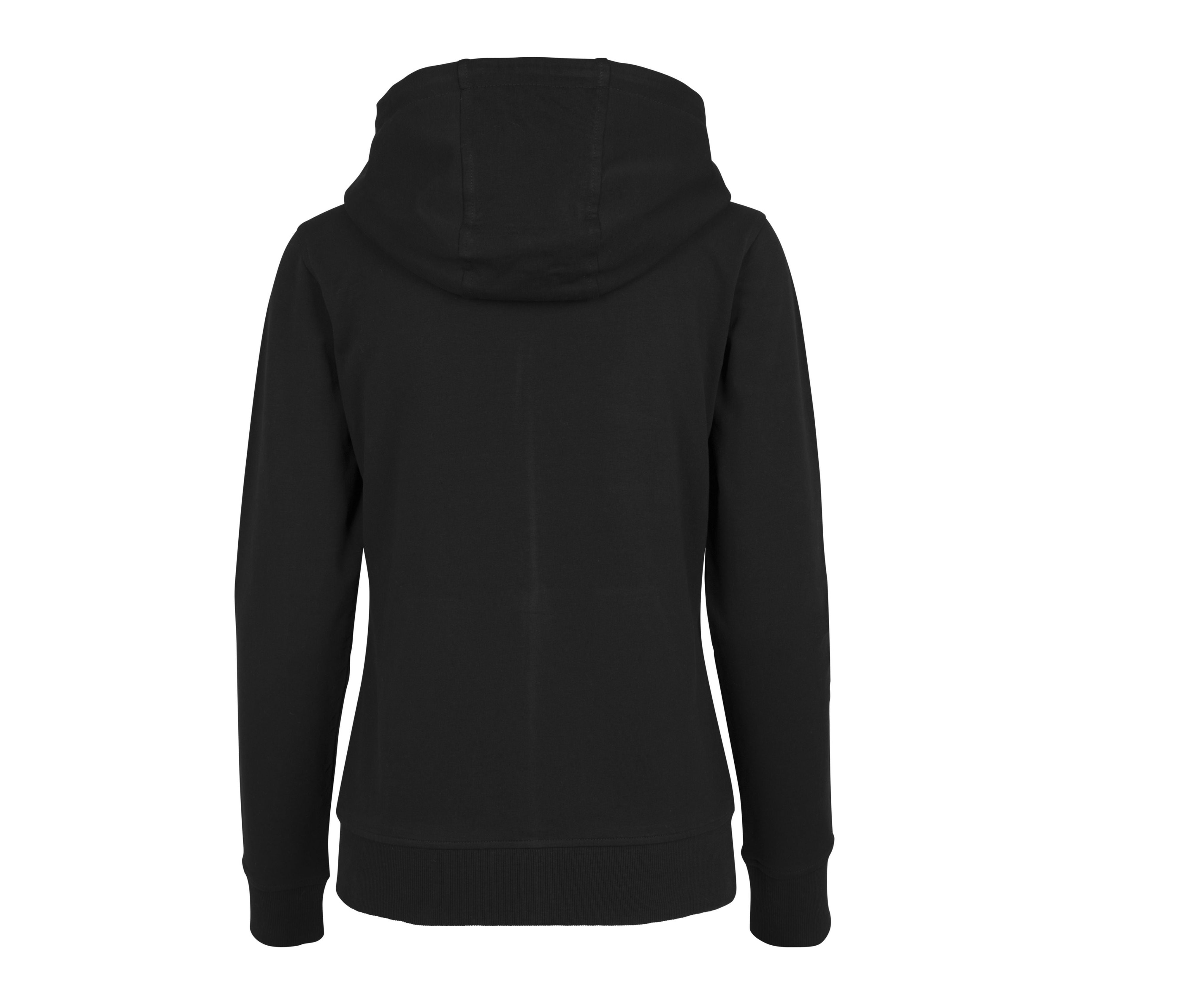 Sweat Capuche Zippé Pour Femme - Black