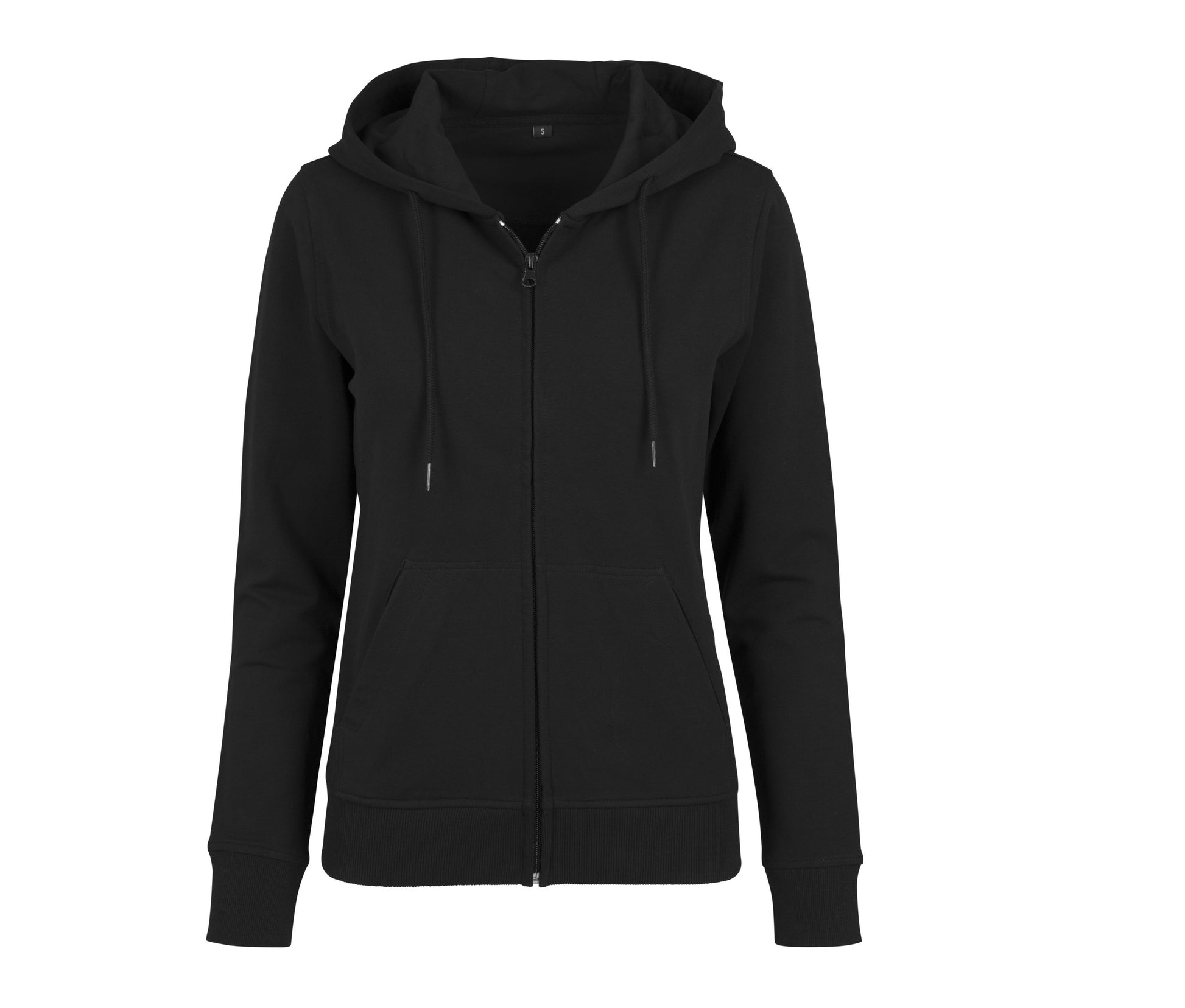 Sweat Capuche Zippé Pour Femme - Black