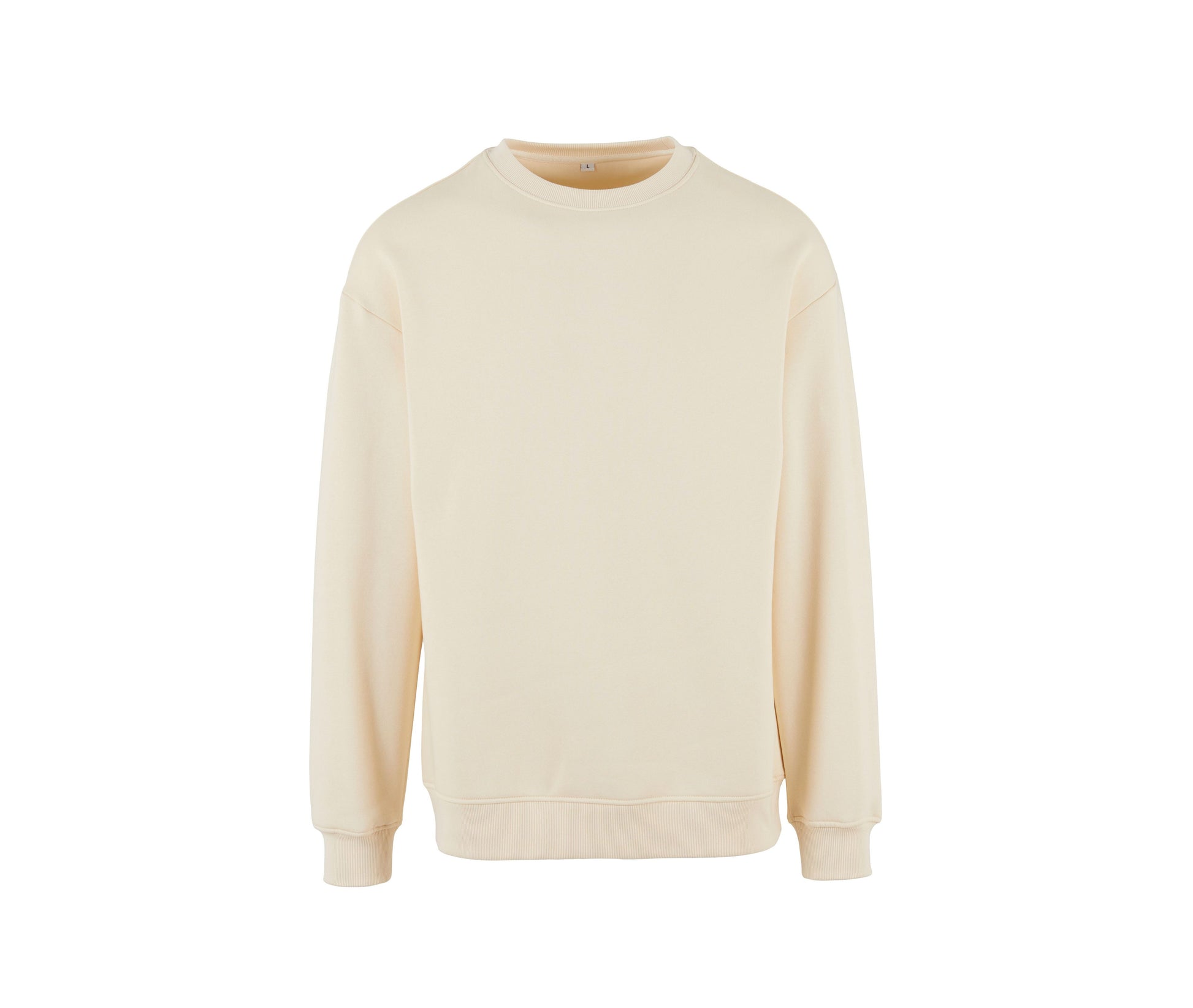 Sweat Homme Col Rond - White Sand