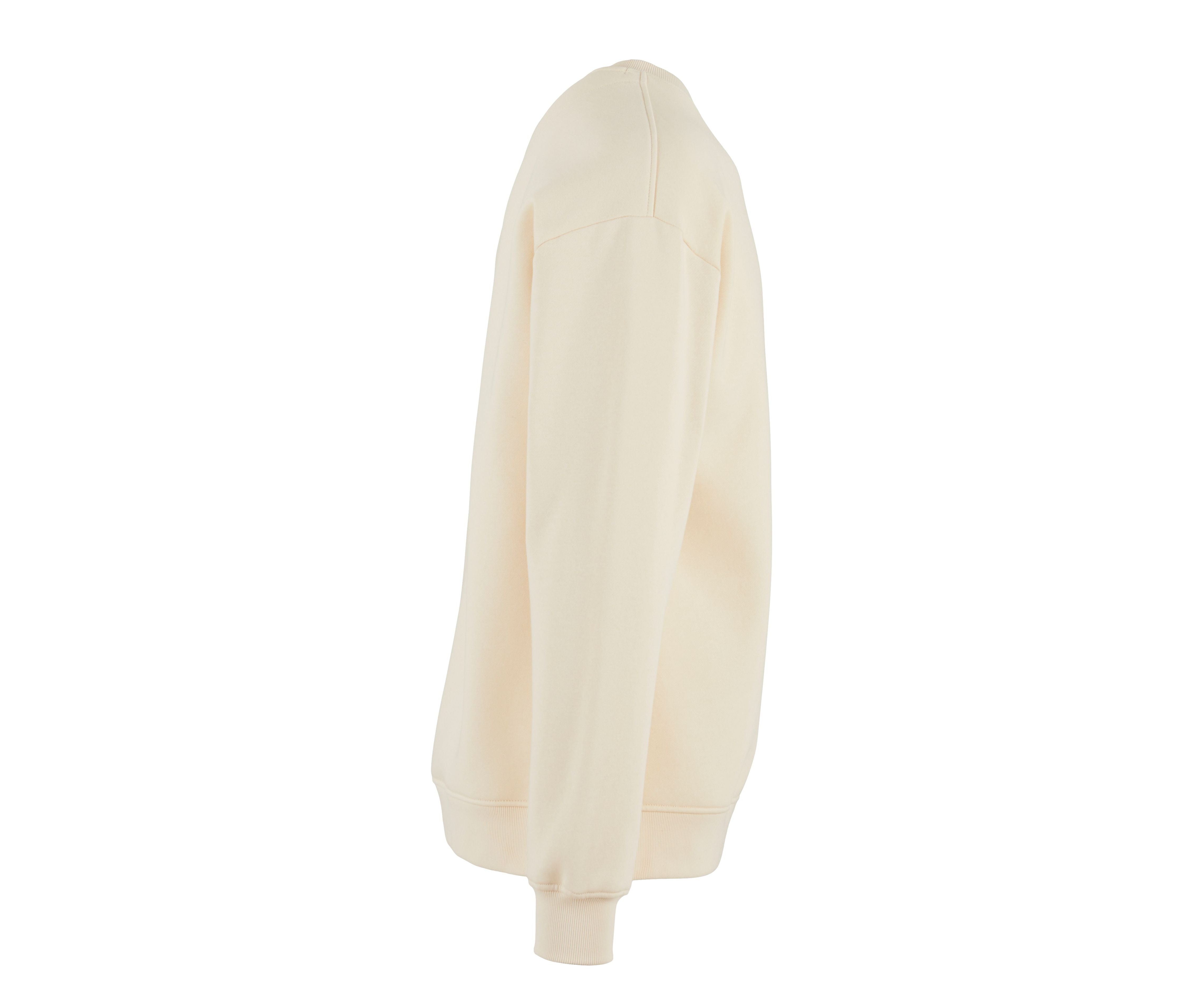 Sweat Homme Col Rond - White Sand