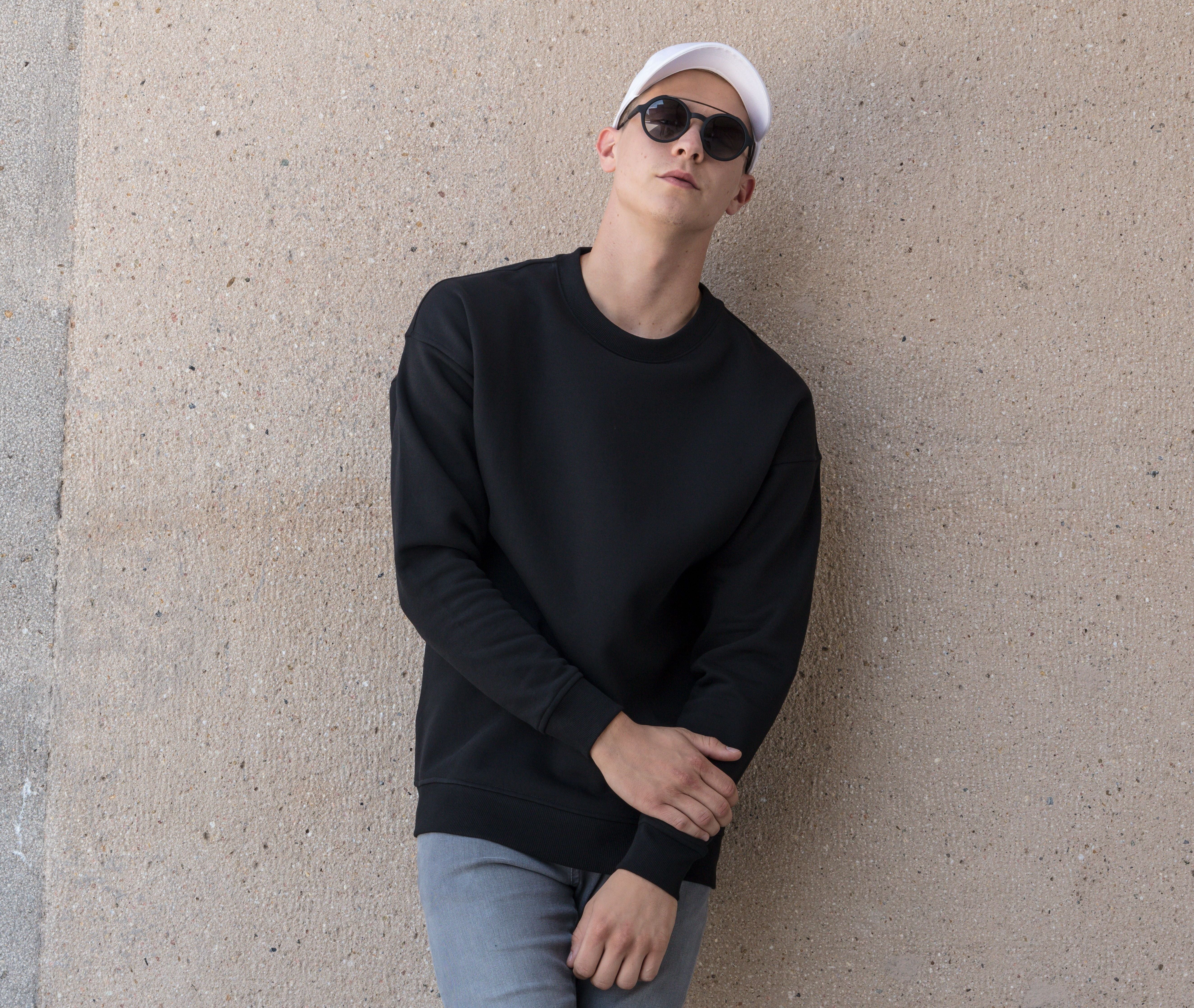 Sweat homme col rond