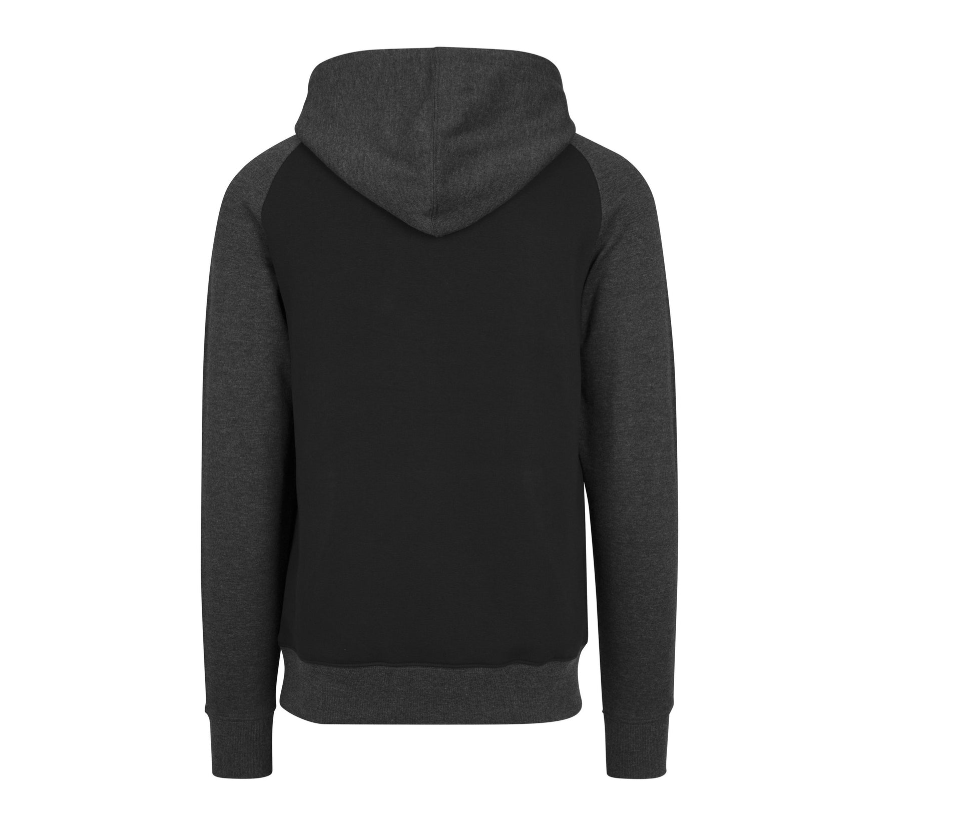 Sweat Capuche Manches Raglan - Black/charcoal