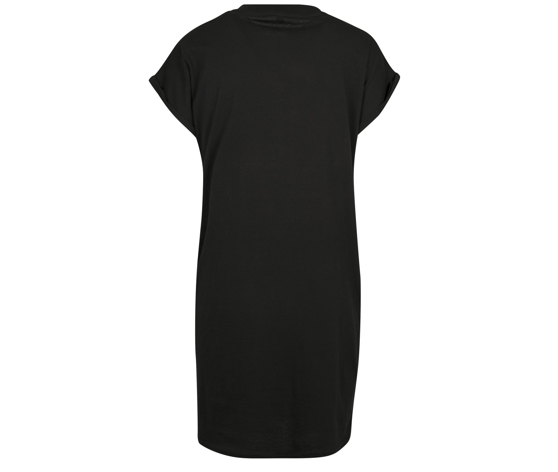 Robe Manches Retroussées - Black